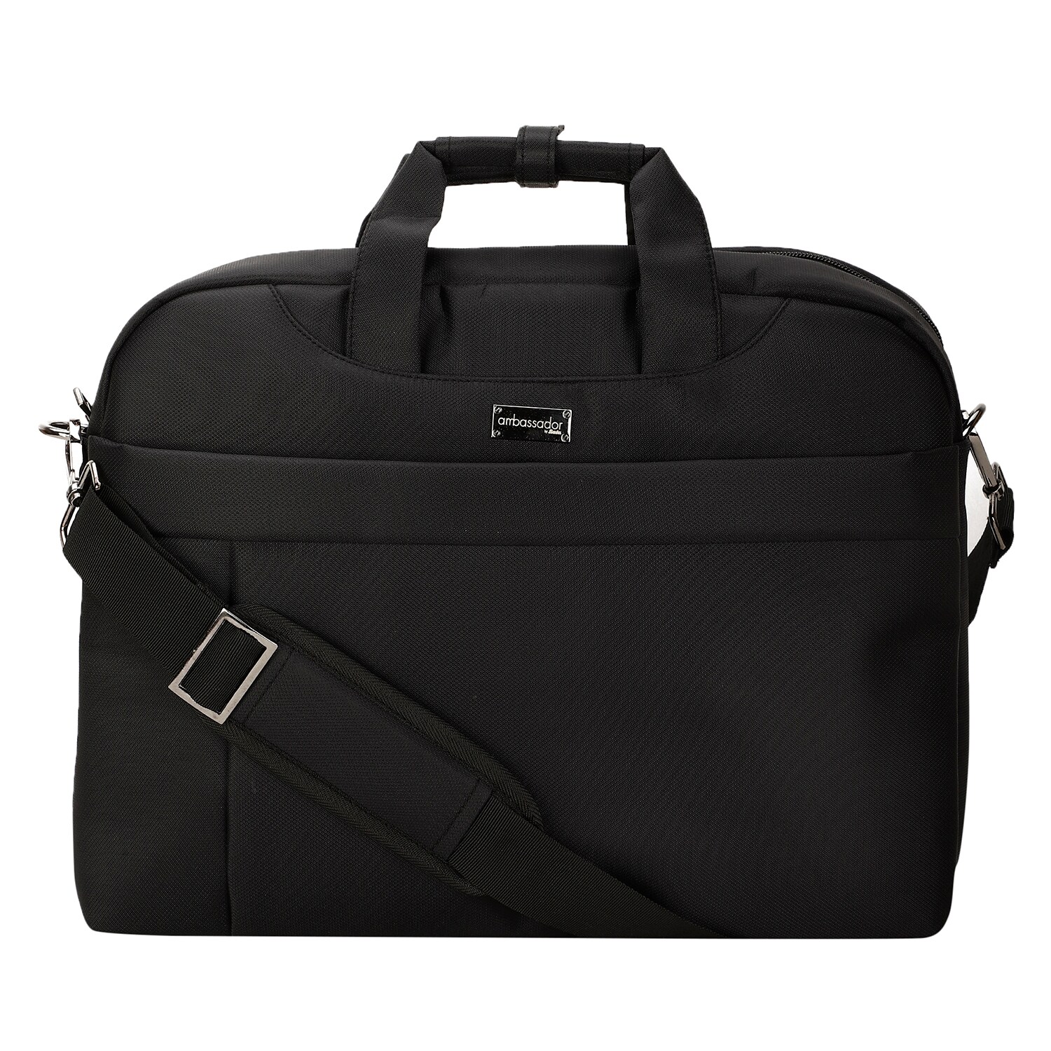 Bata Black Laptop Bag For Men