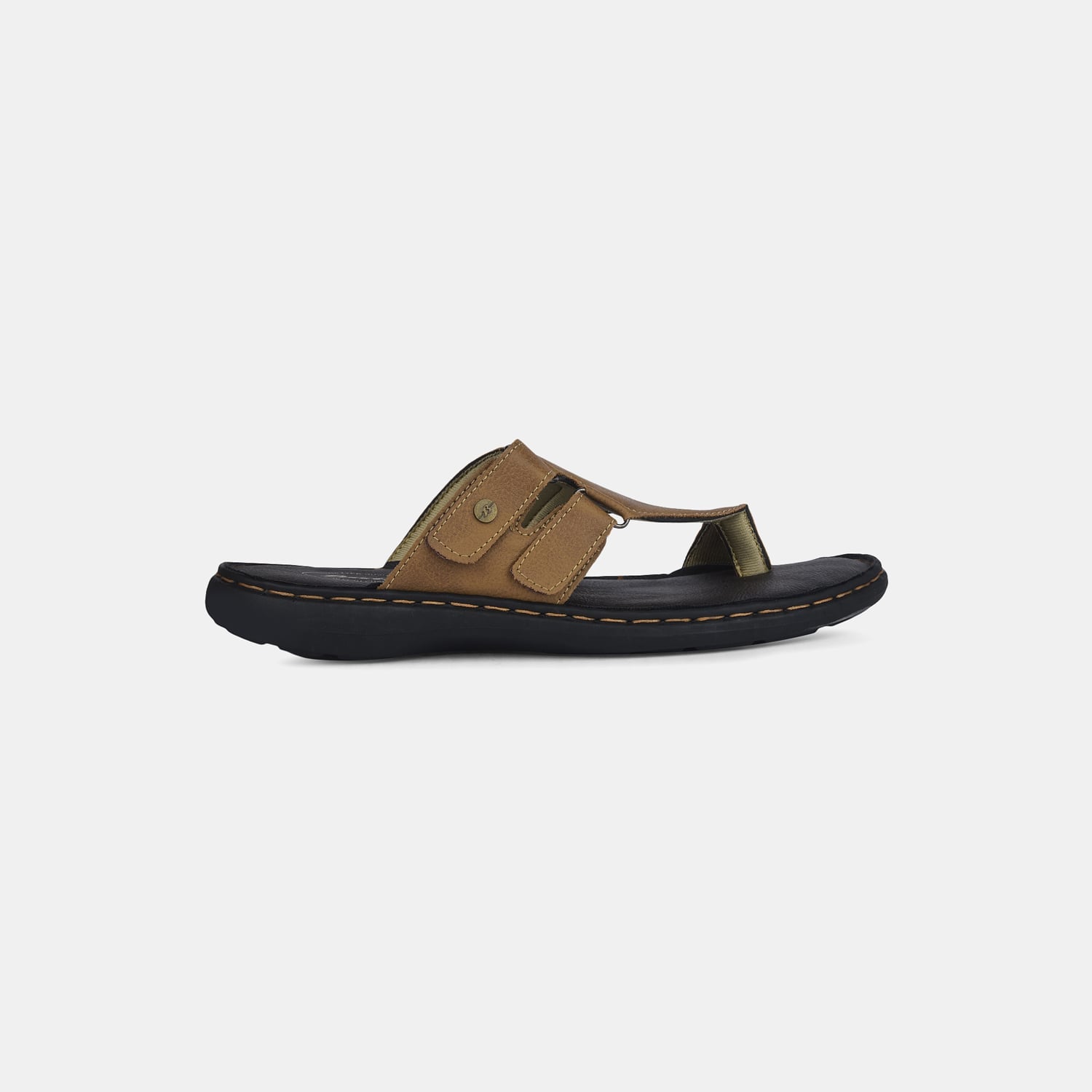 Bata Light Brown Slippers For Men