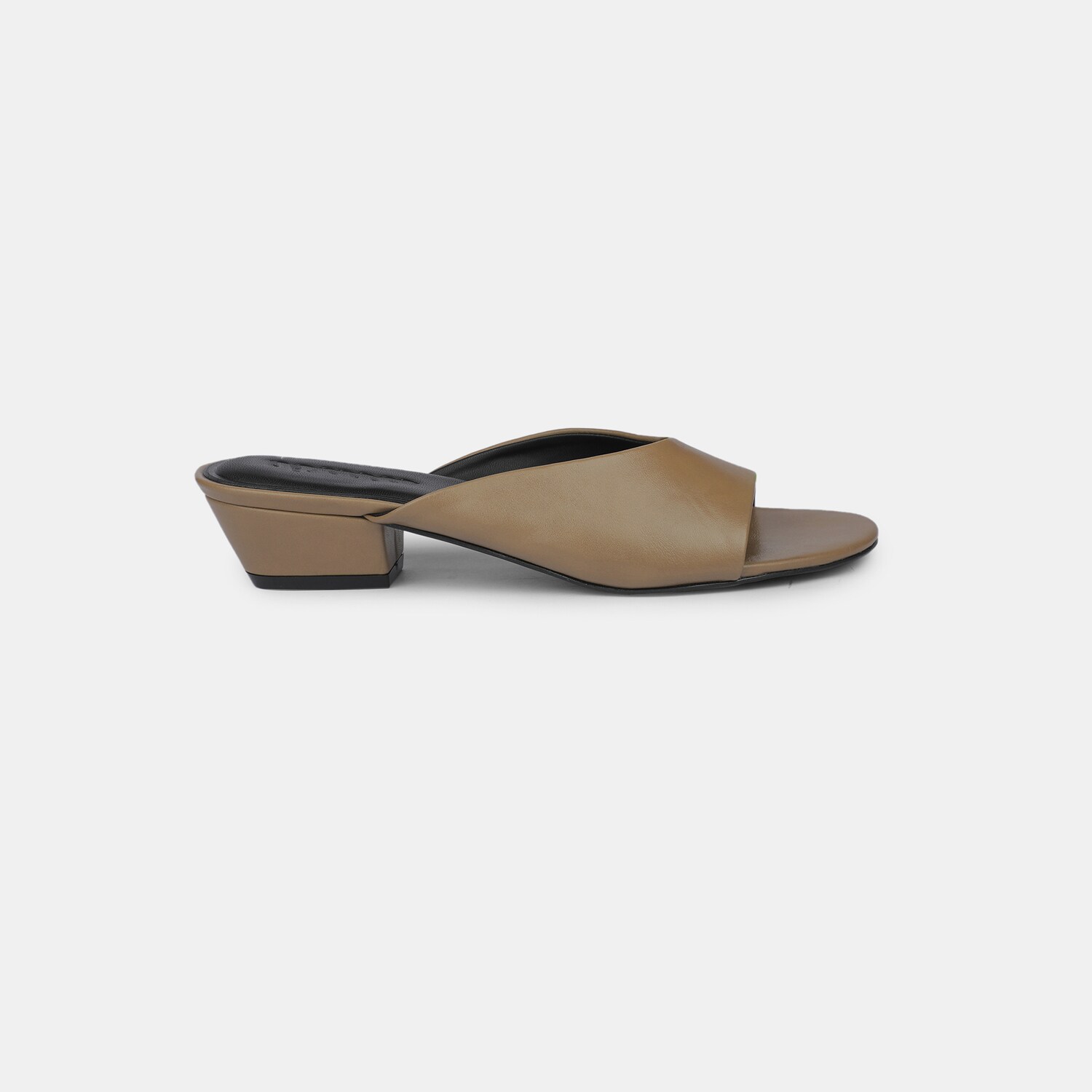 Bata Tan Mule For Women