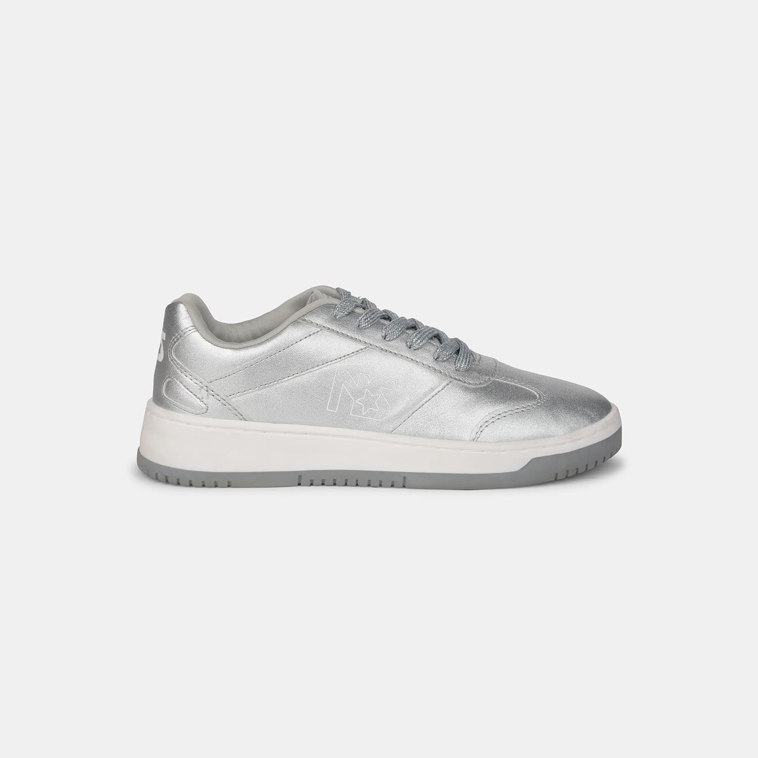 North Star Silver Sneakers for Women