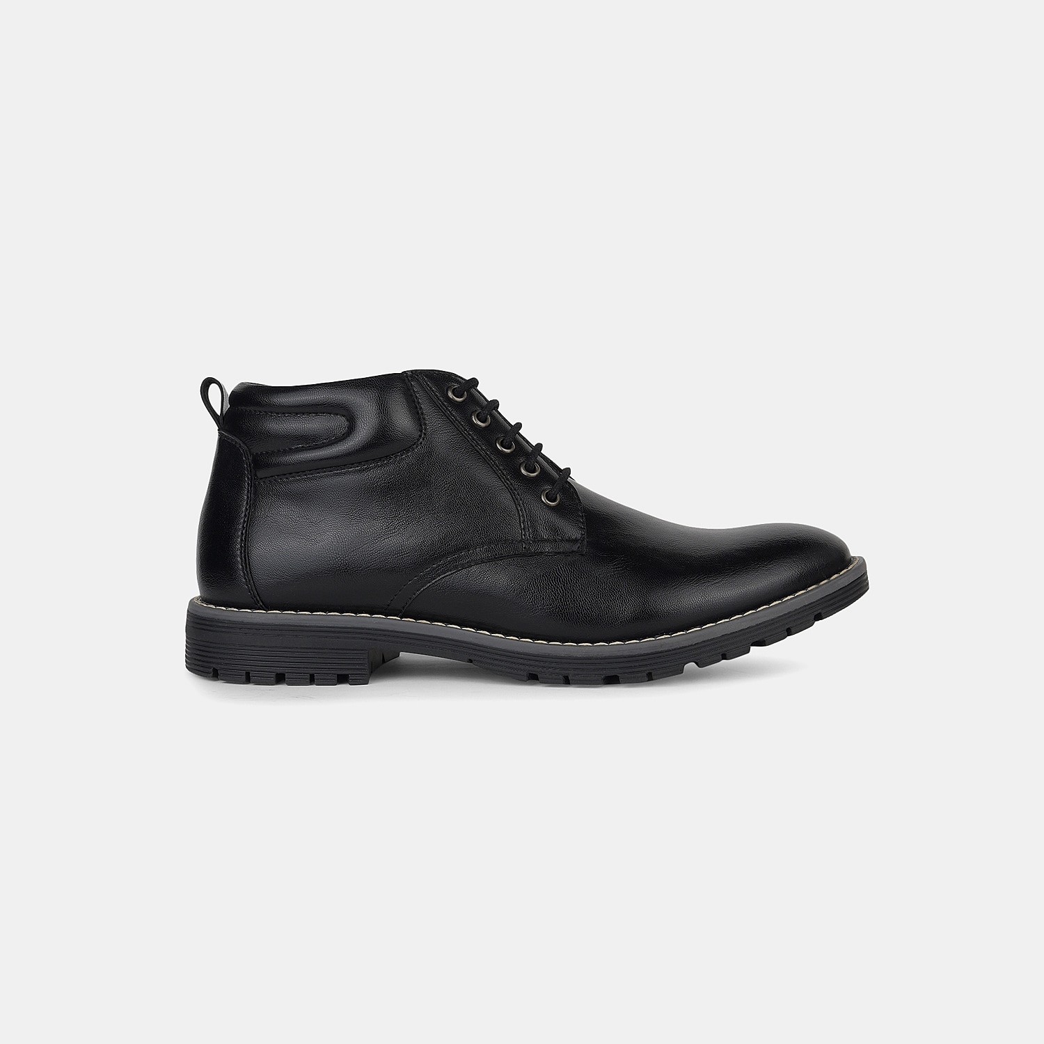 Bata Black Boots For Men
