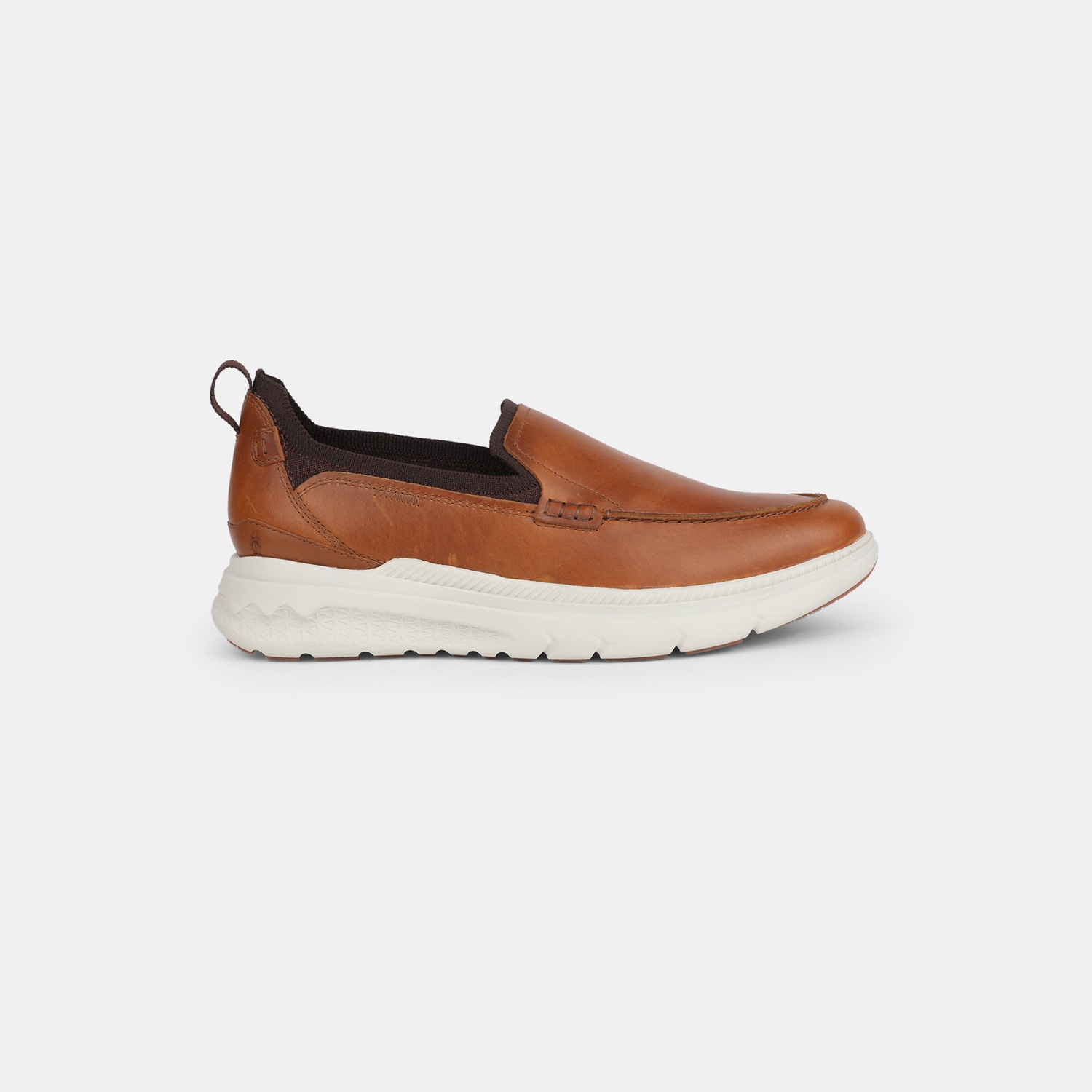 Hush Puppies Tan Casual Slip-On Shoes For Men
