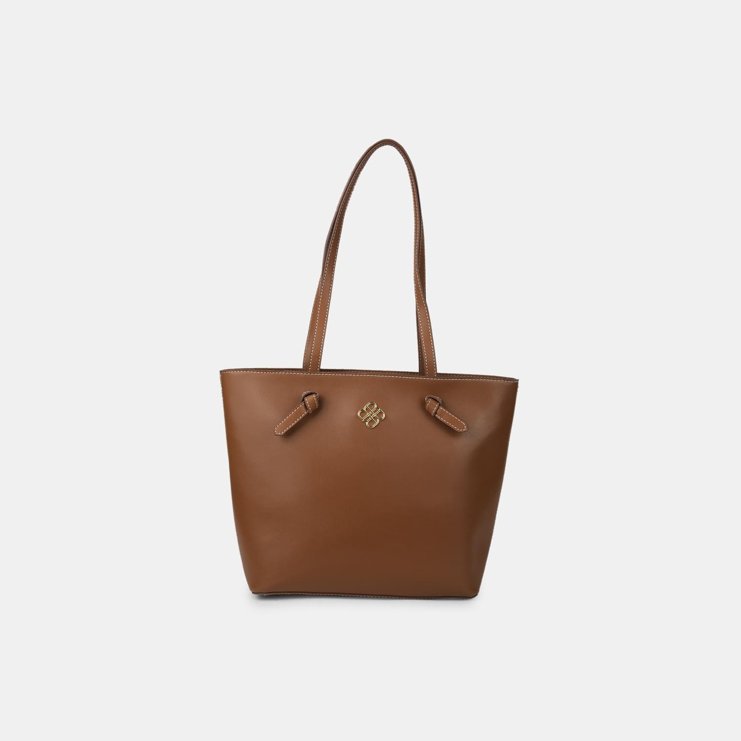 BATA RED LABEL TAN HAND BAG FOR WOMEN