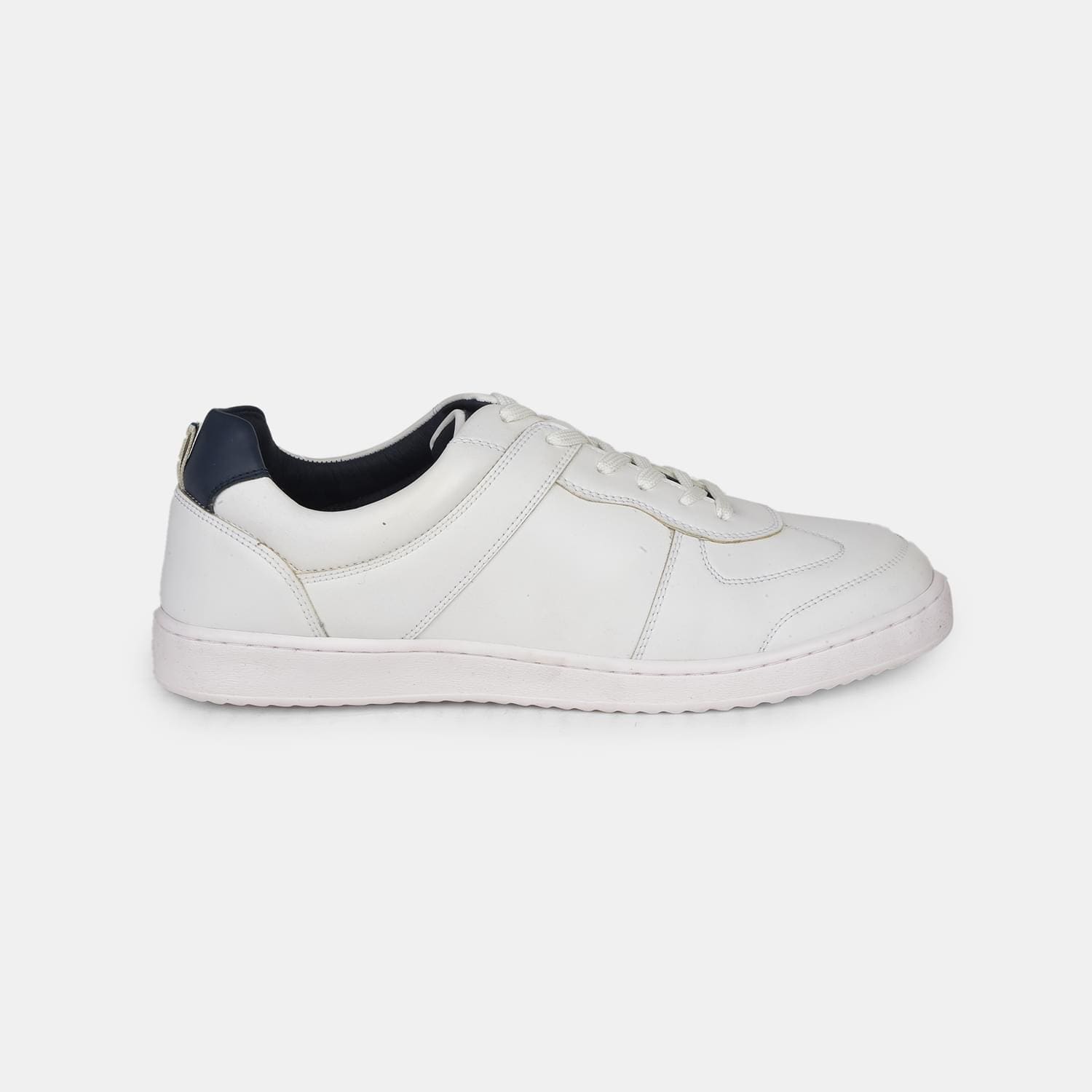 Hush Puppies White Lace Up Casual Shoes For Men