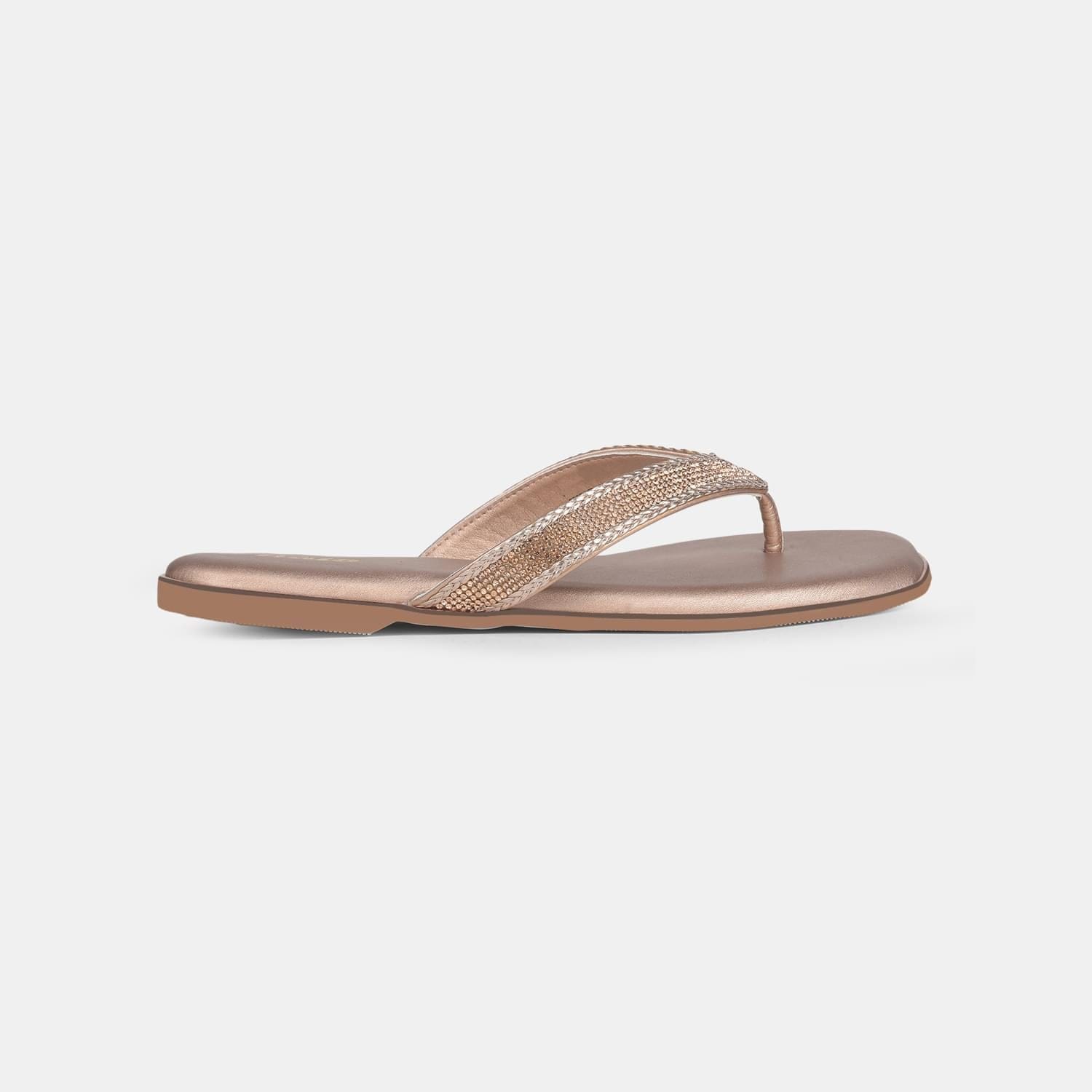 BATA NUDE THONG FOR WOMEN