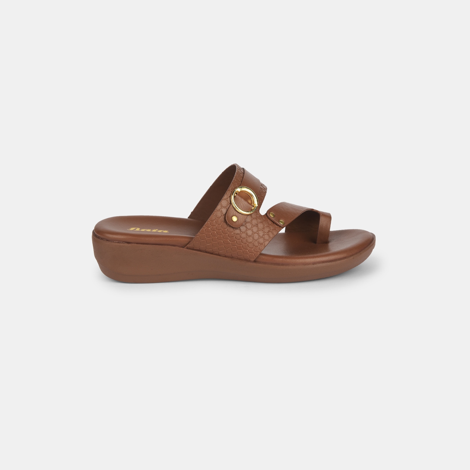 Bata Brown Toe Ring For Women