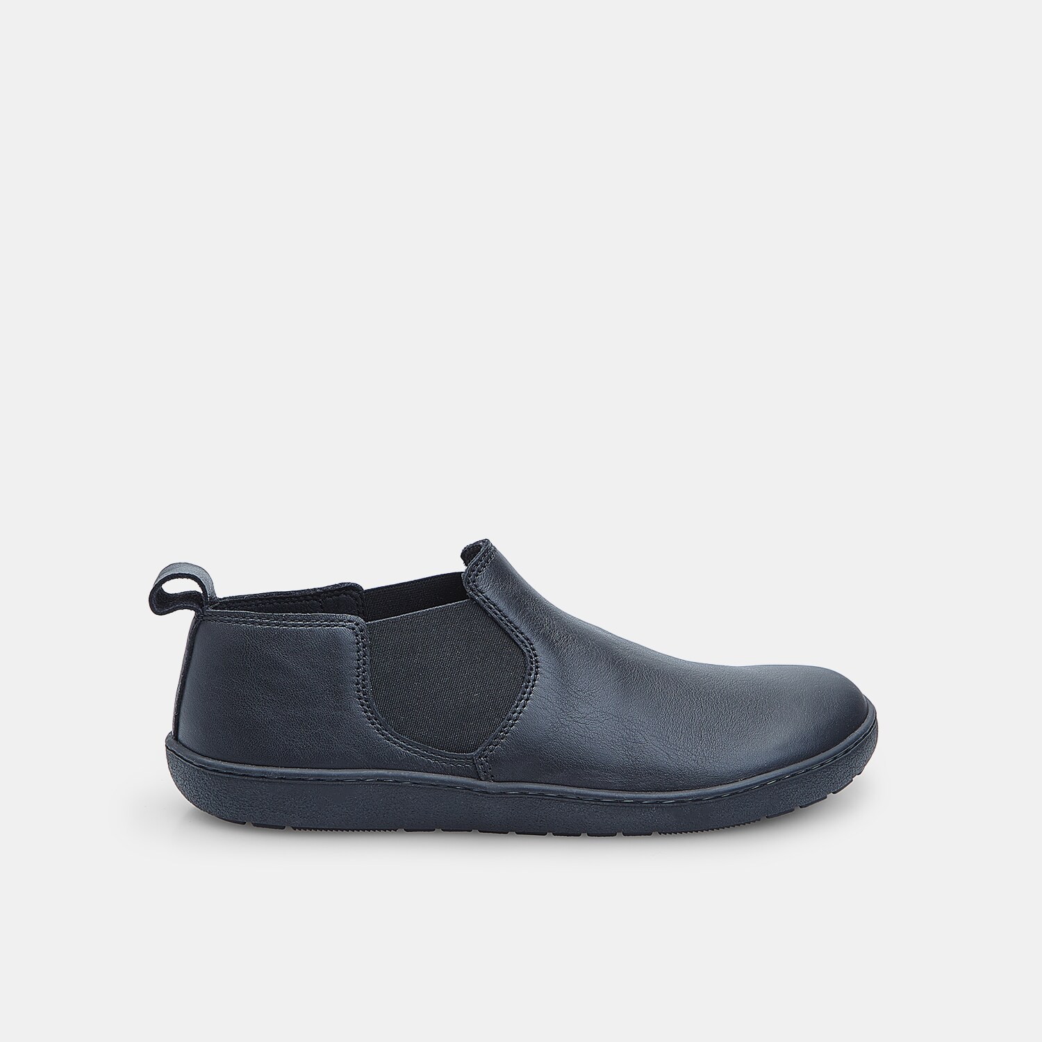 Pánské barefoot slip-on boty z kůže Baťa