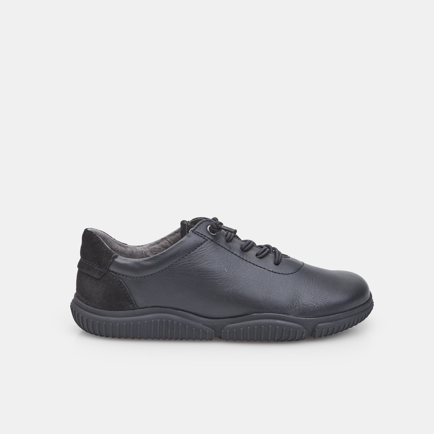 Dámská barefoot kožená šněrovací bota Baťa