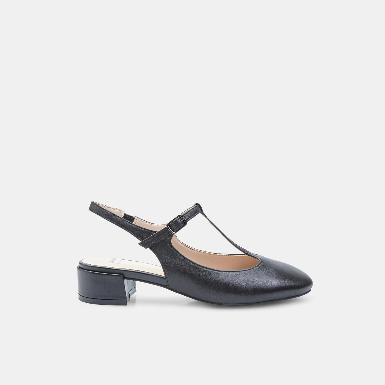 Dámské kožené slingback Baťa City Heels