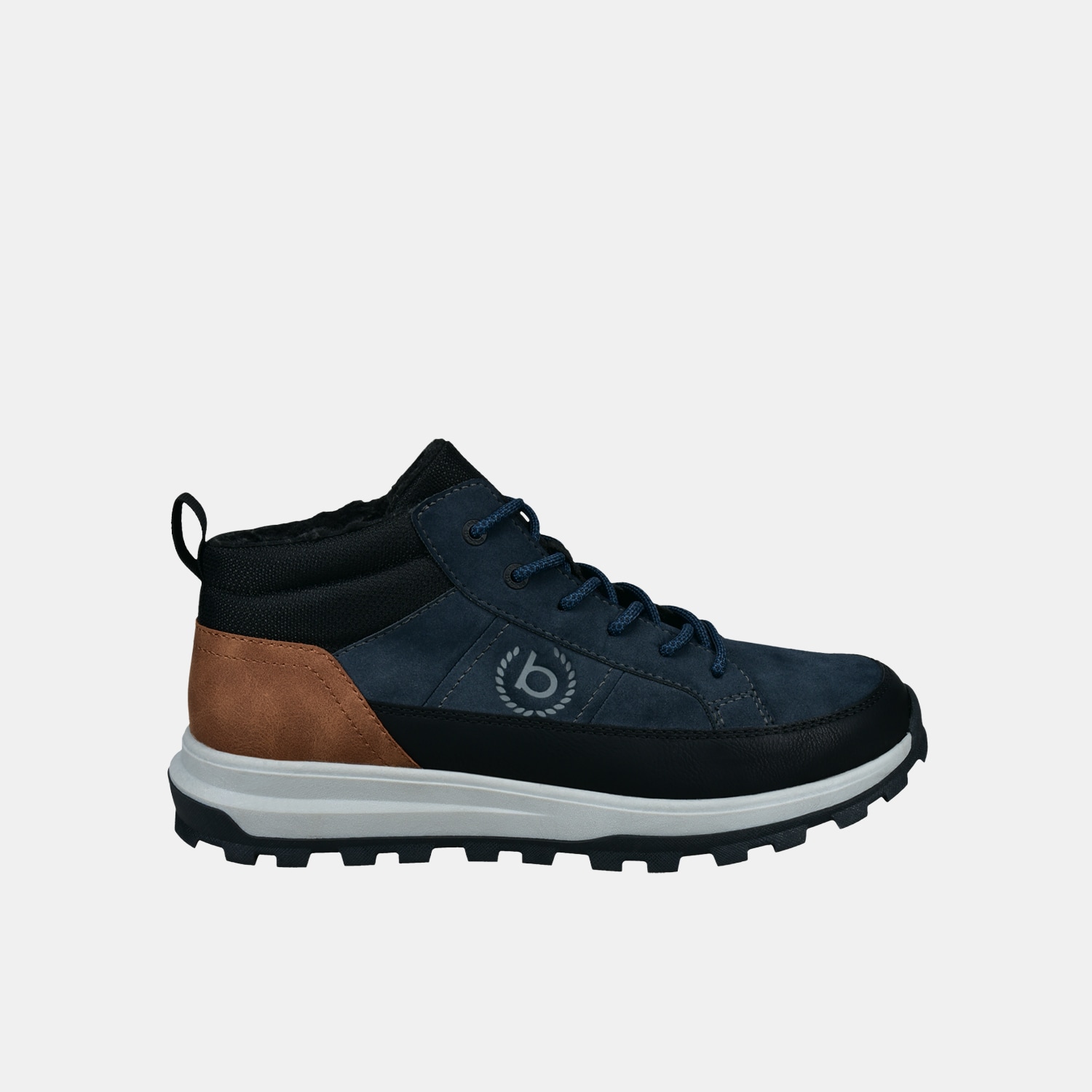 Pánské mid sneakers z kůže Bugatti