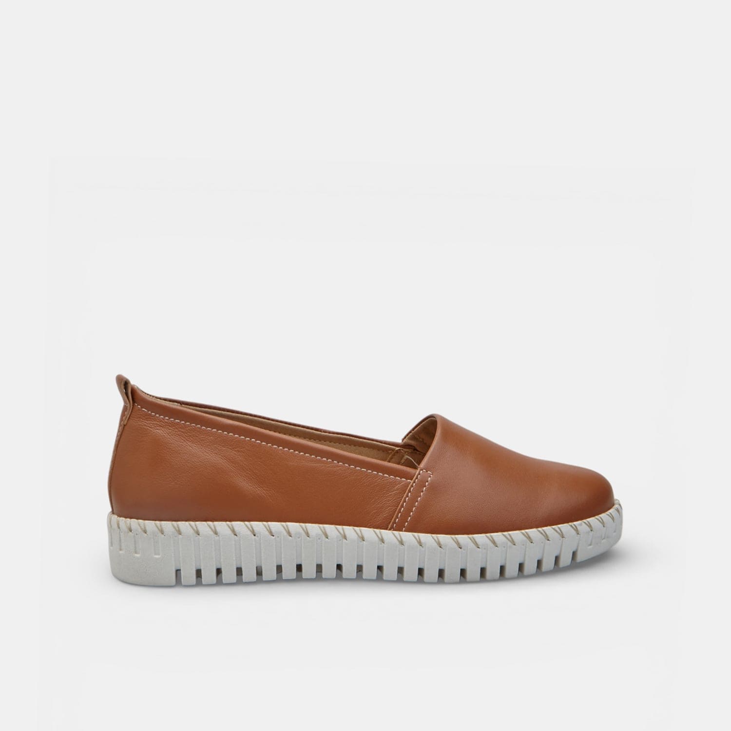 Dámské kožené slip-on boty Baťa