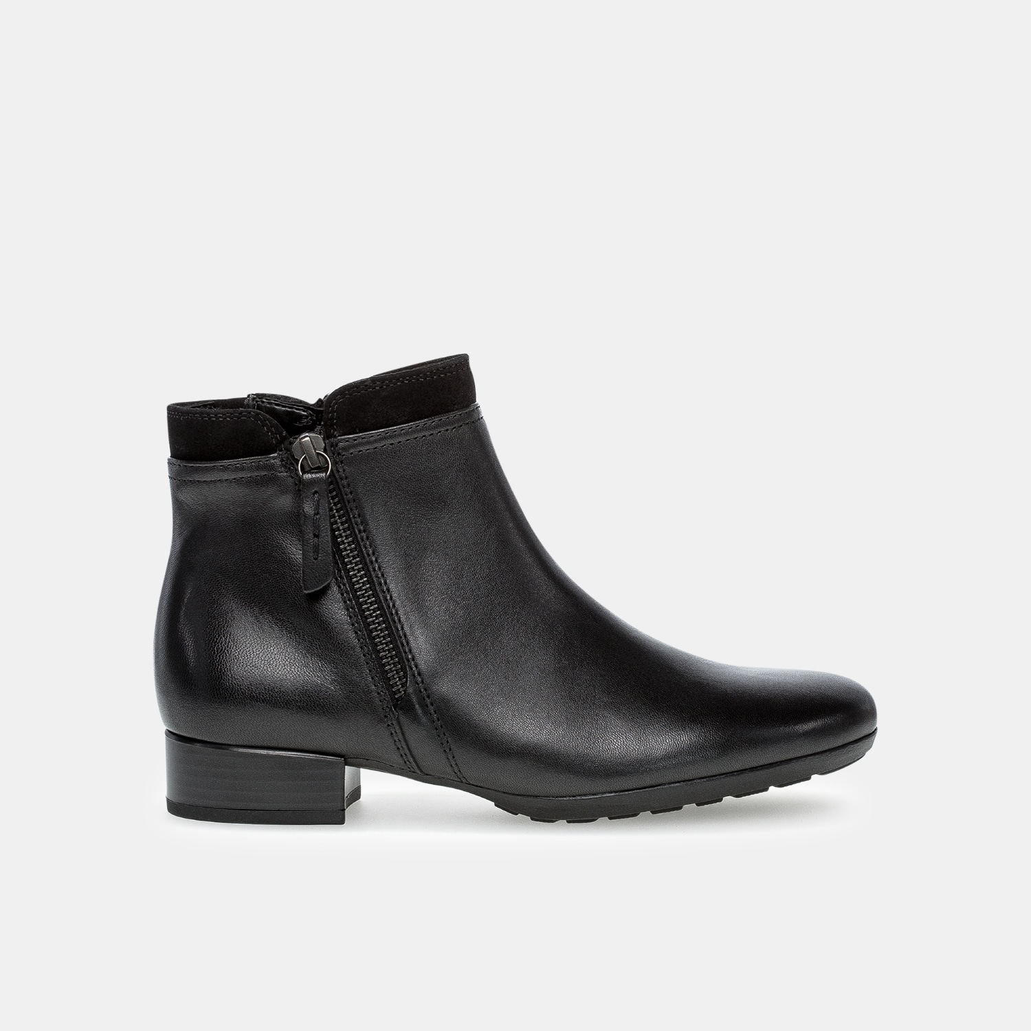 Kotníková bota na zip z kůže pro ženy Gabor