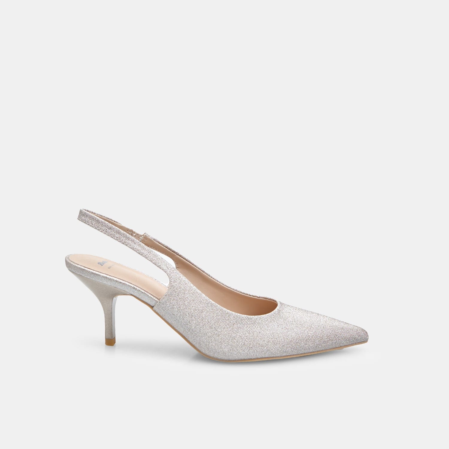 Decolleté slingback s podpatkem a špičkou Baťa