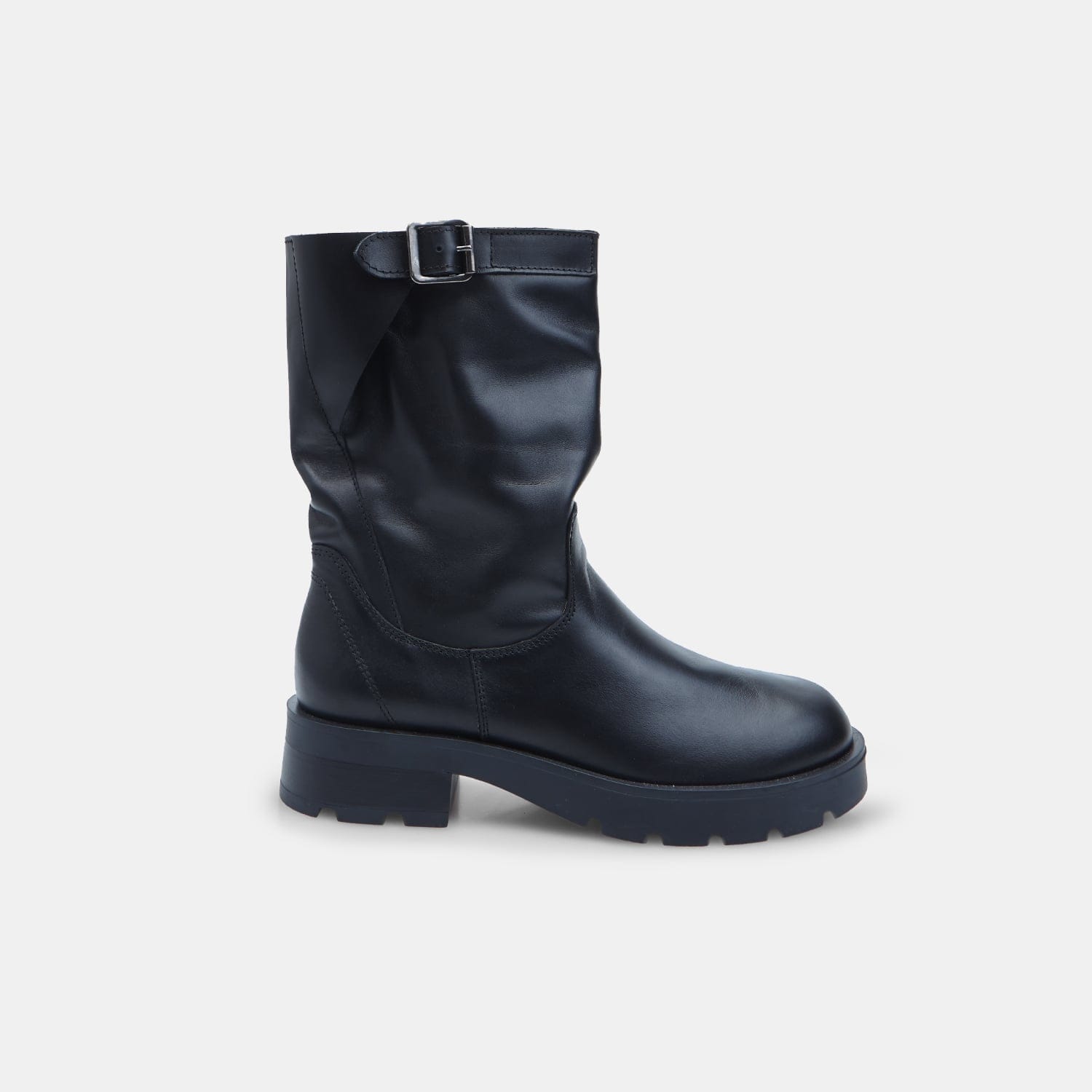 Dámské kožené zimní Biker boots Baťa