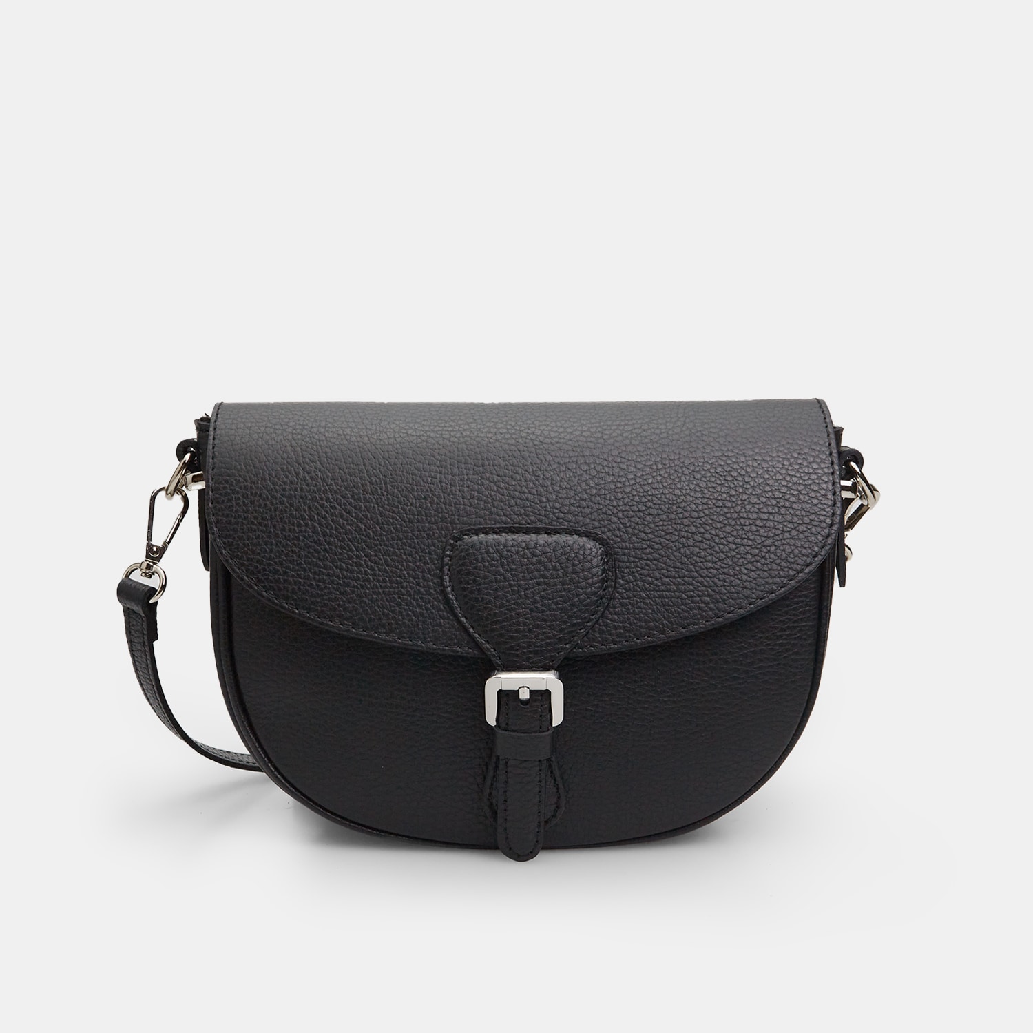 Dámská kožená crossbody kabelka