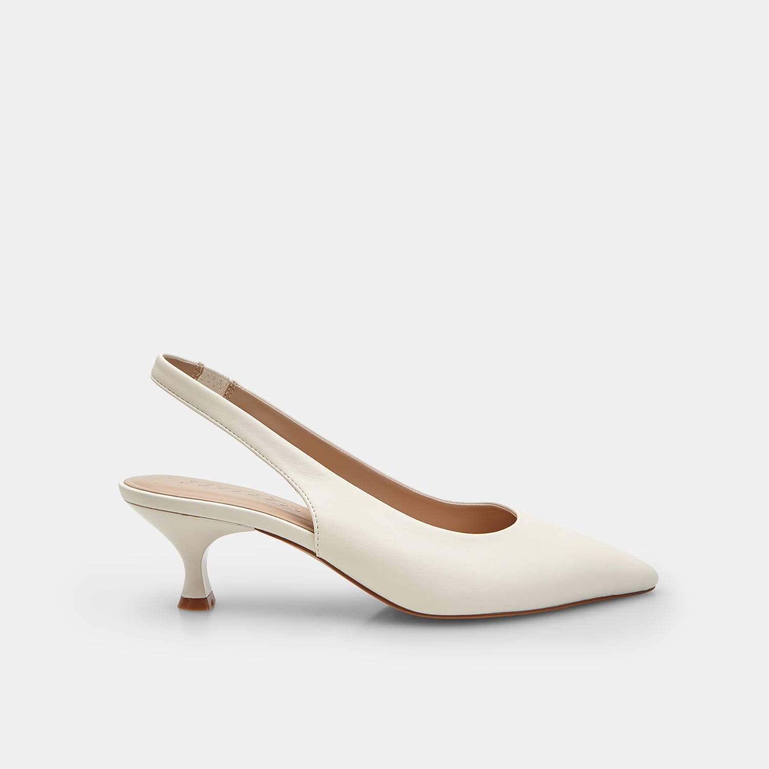 Dámské slingback lodičky s nízkým podpatkem