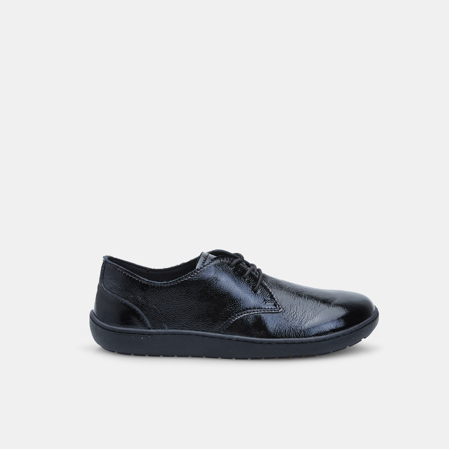 Dámská barefoot polobotka z lakované kůže Baťa