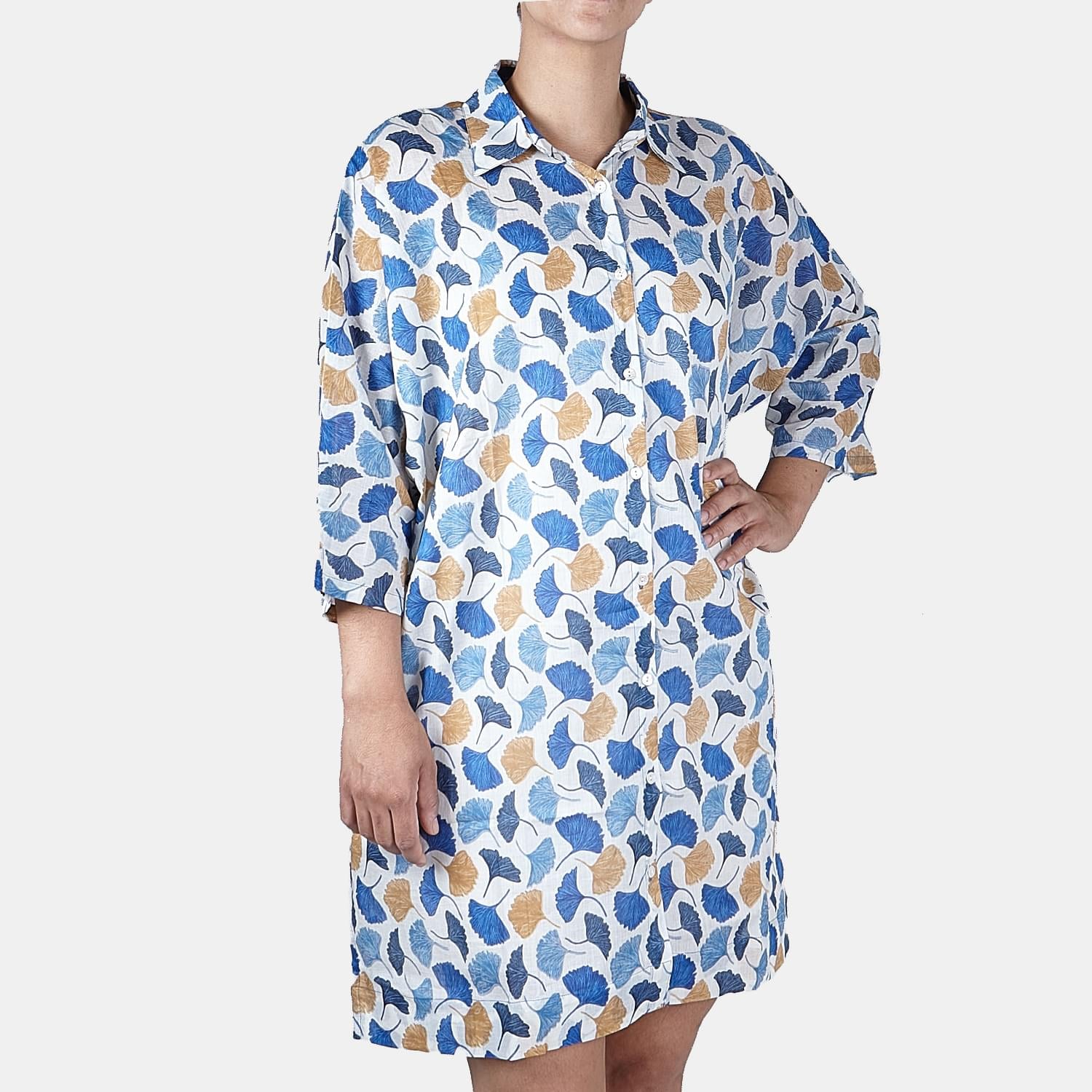 Dámský bavlněný plážový kaftan Baťa