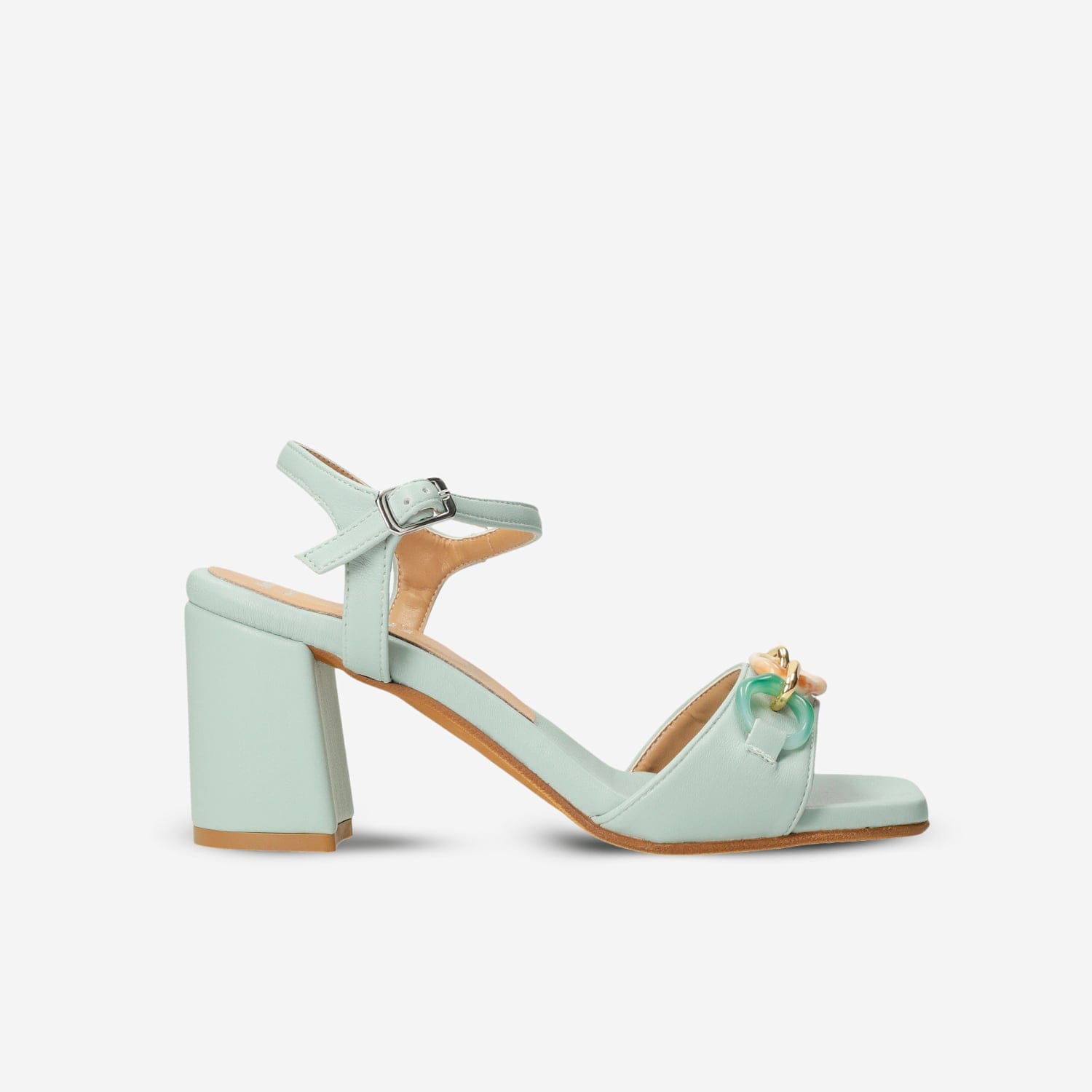 Sandali da donna in pelle