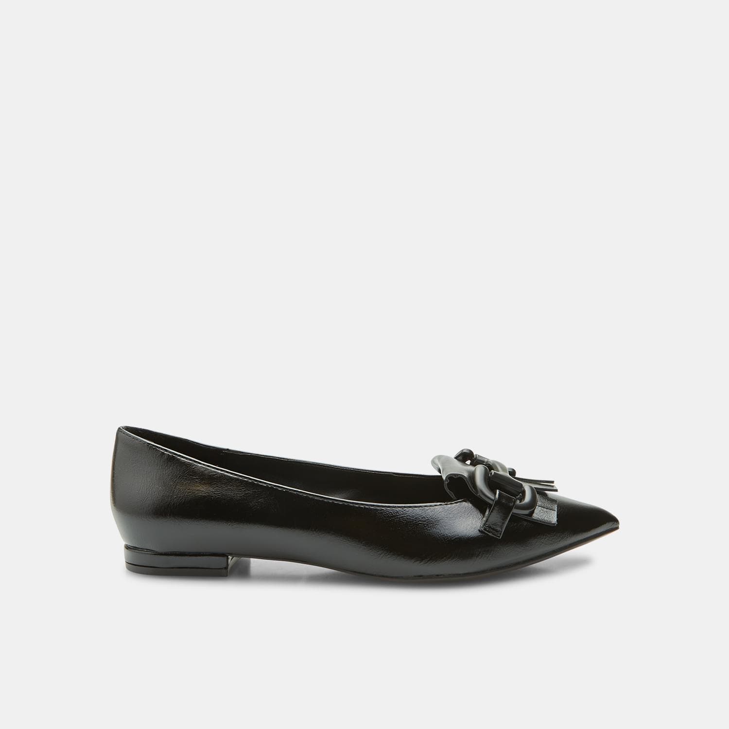Ballerina da donna con morsetto e frange