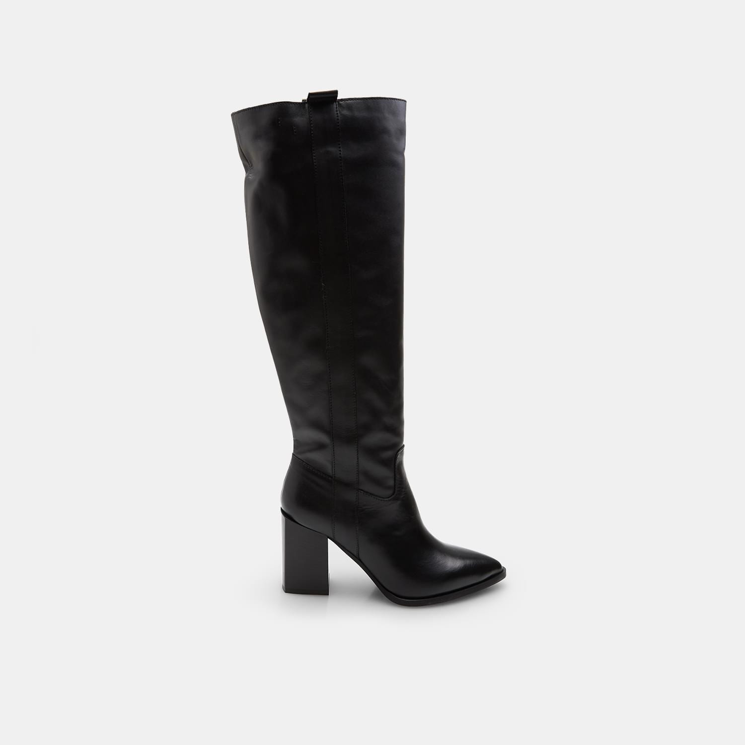 Stivale da donna in pelle con tacco BATA