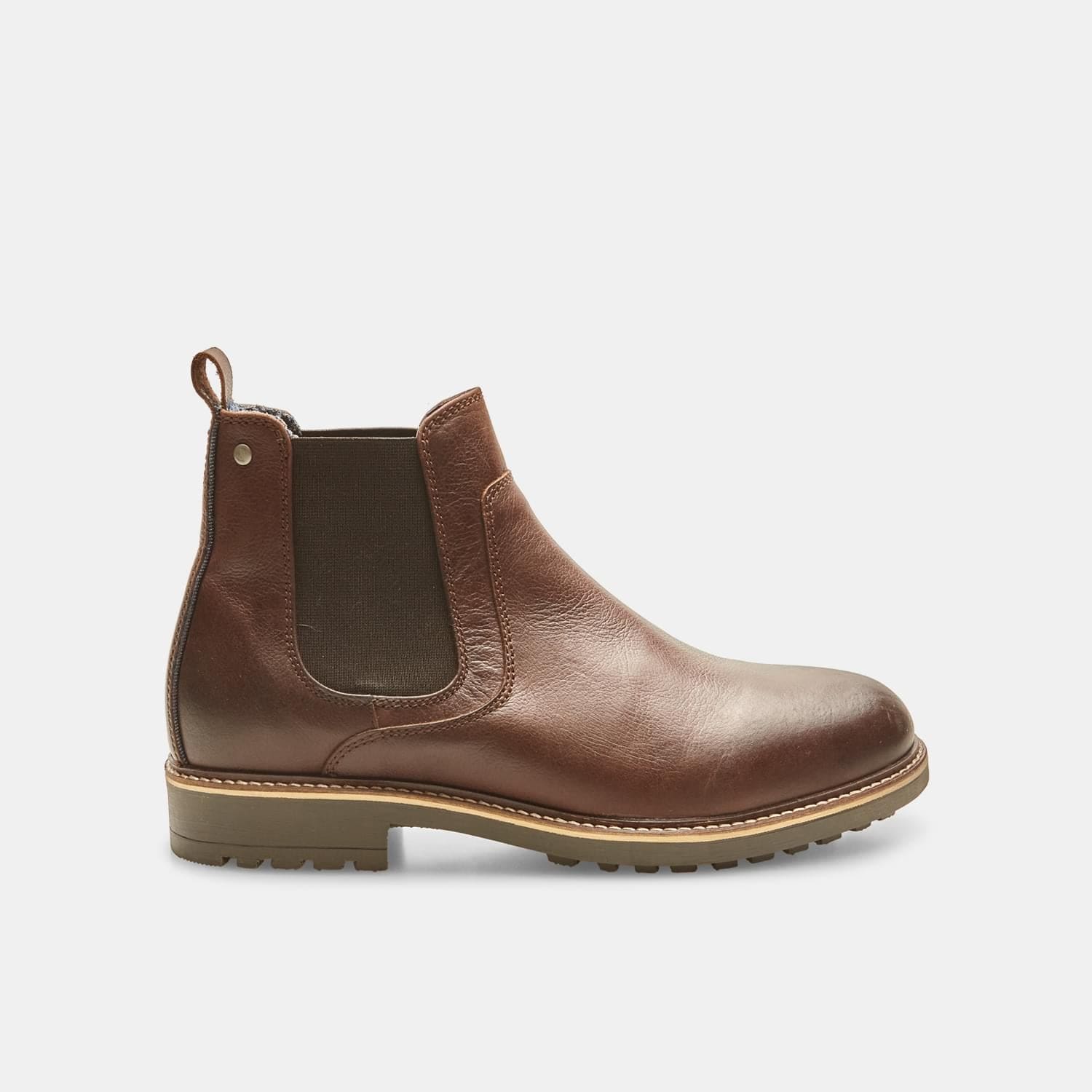 Stivaletti Chelsea in vera pelle