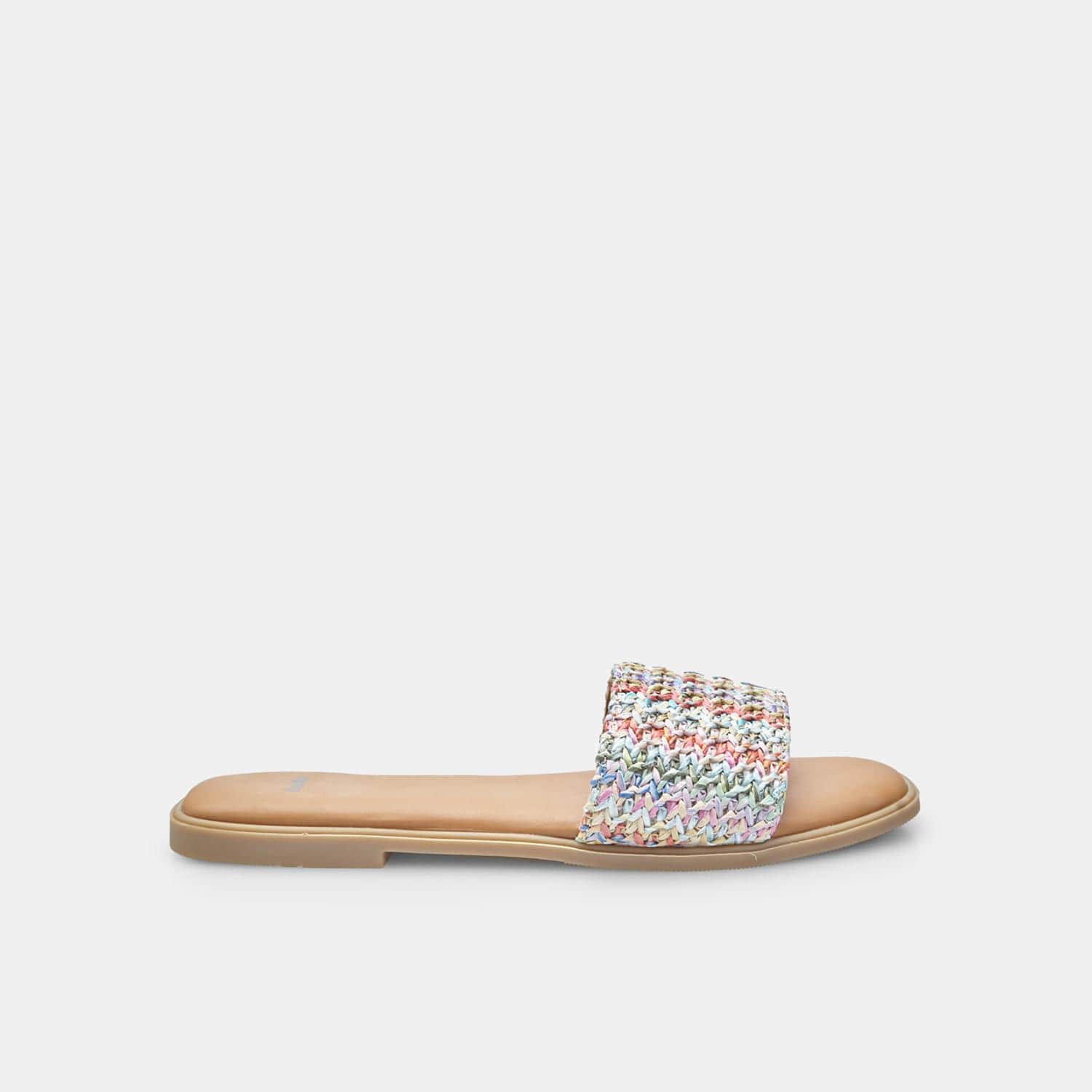 Ciabatte flat da donna con fascia colorata BATA