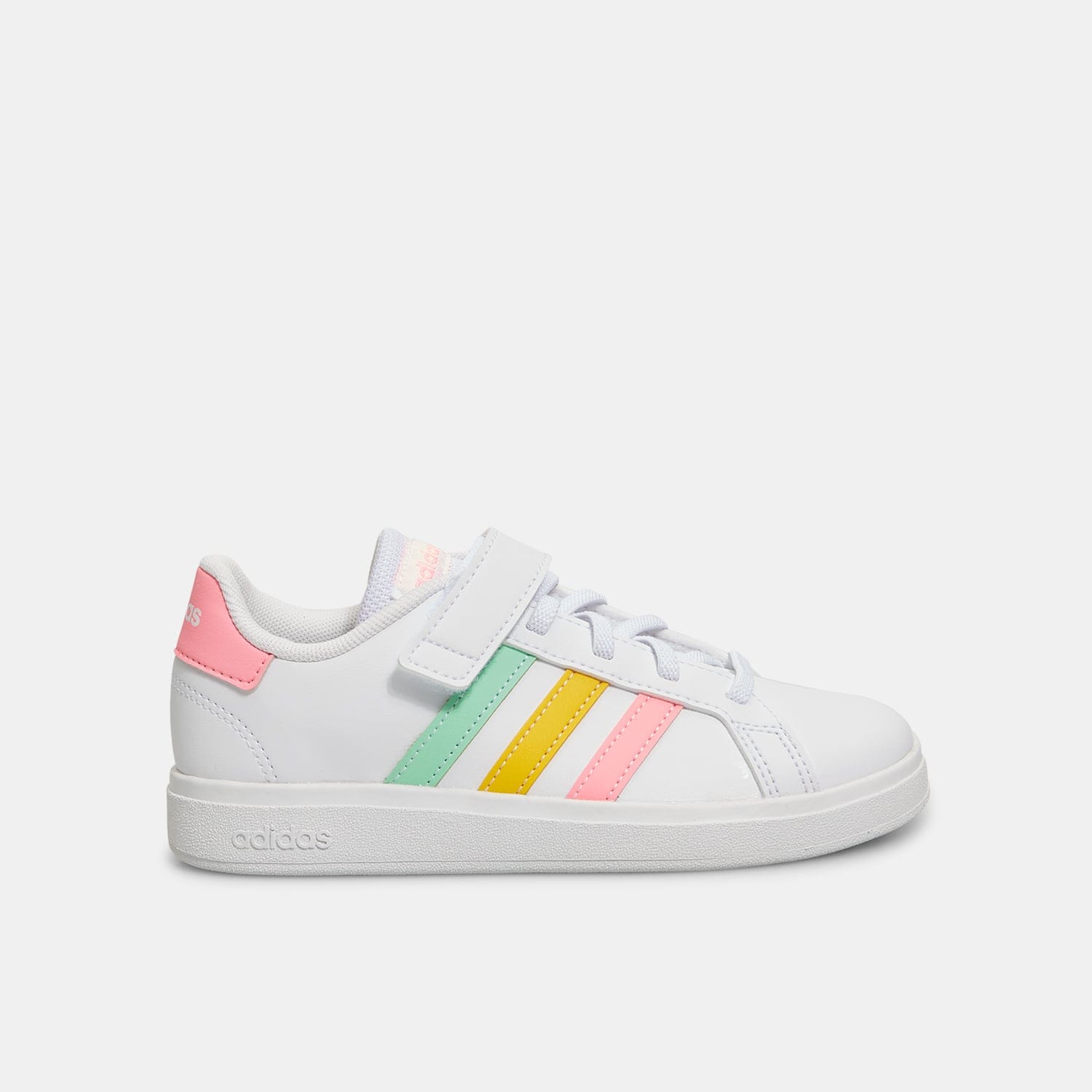 Sneaker da bambini Adidas Grand Court Elastic Lace and Top Strap