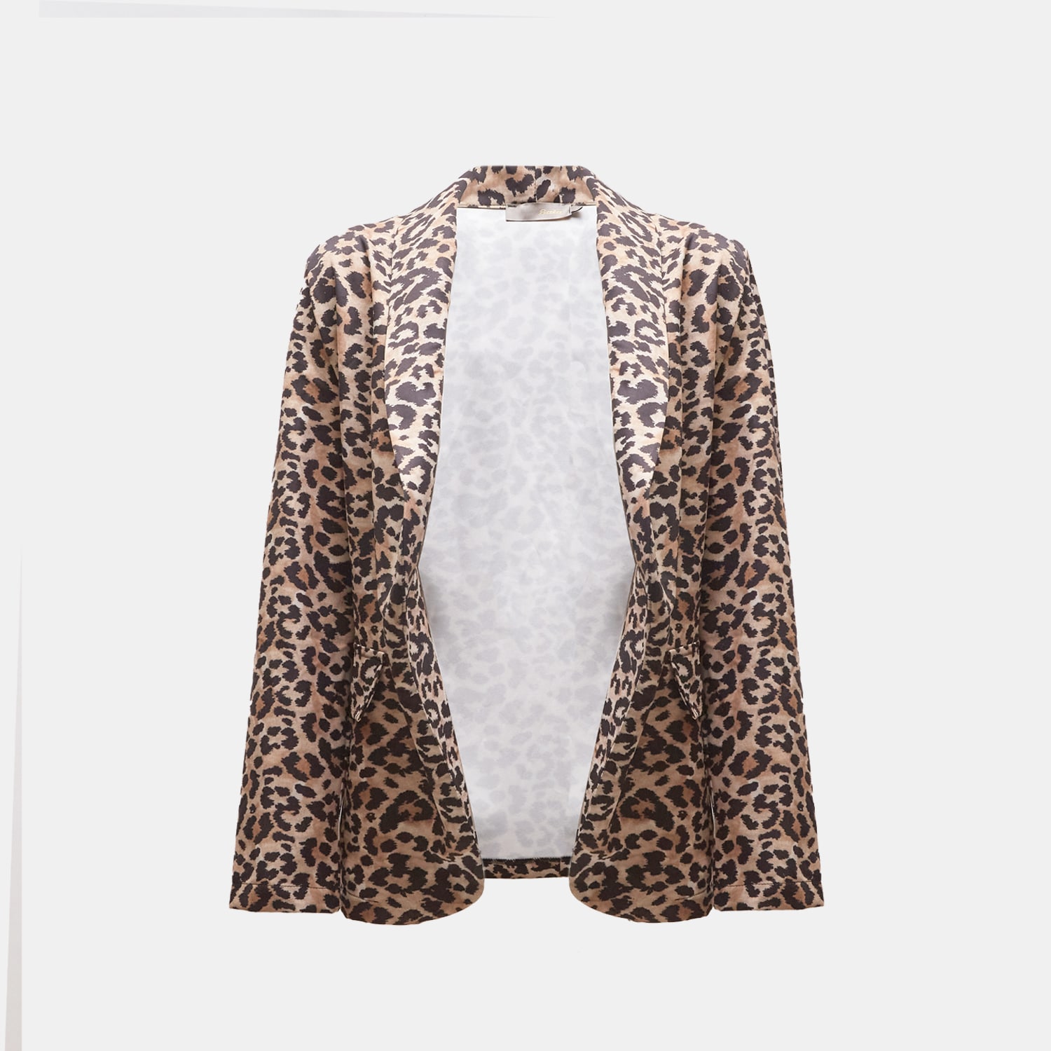 Blazer donna motivo animalier
