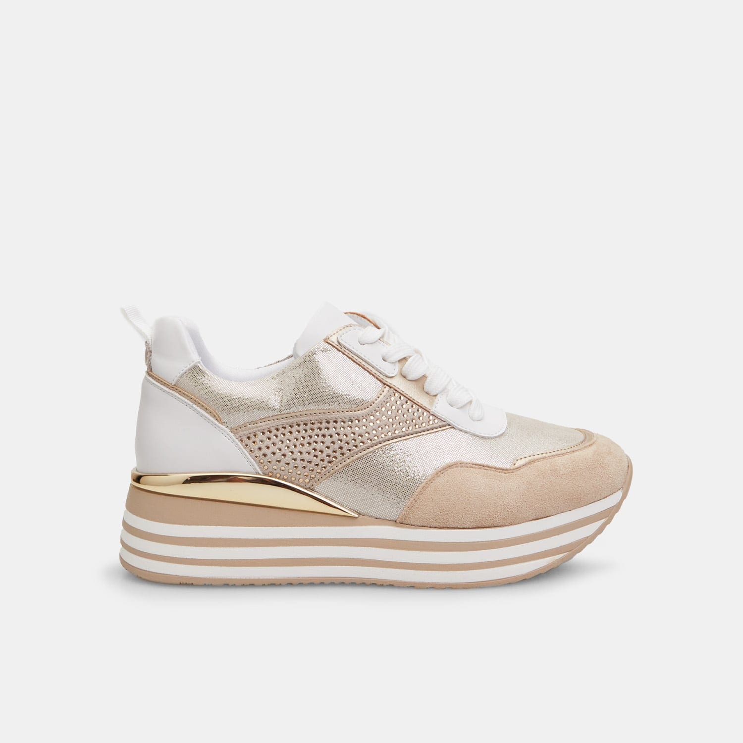 Sneaker da donna con plaform 3,5 cm