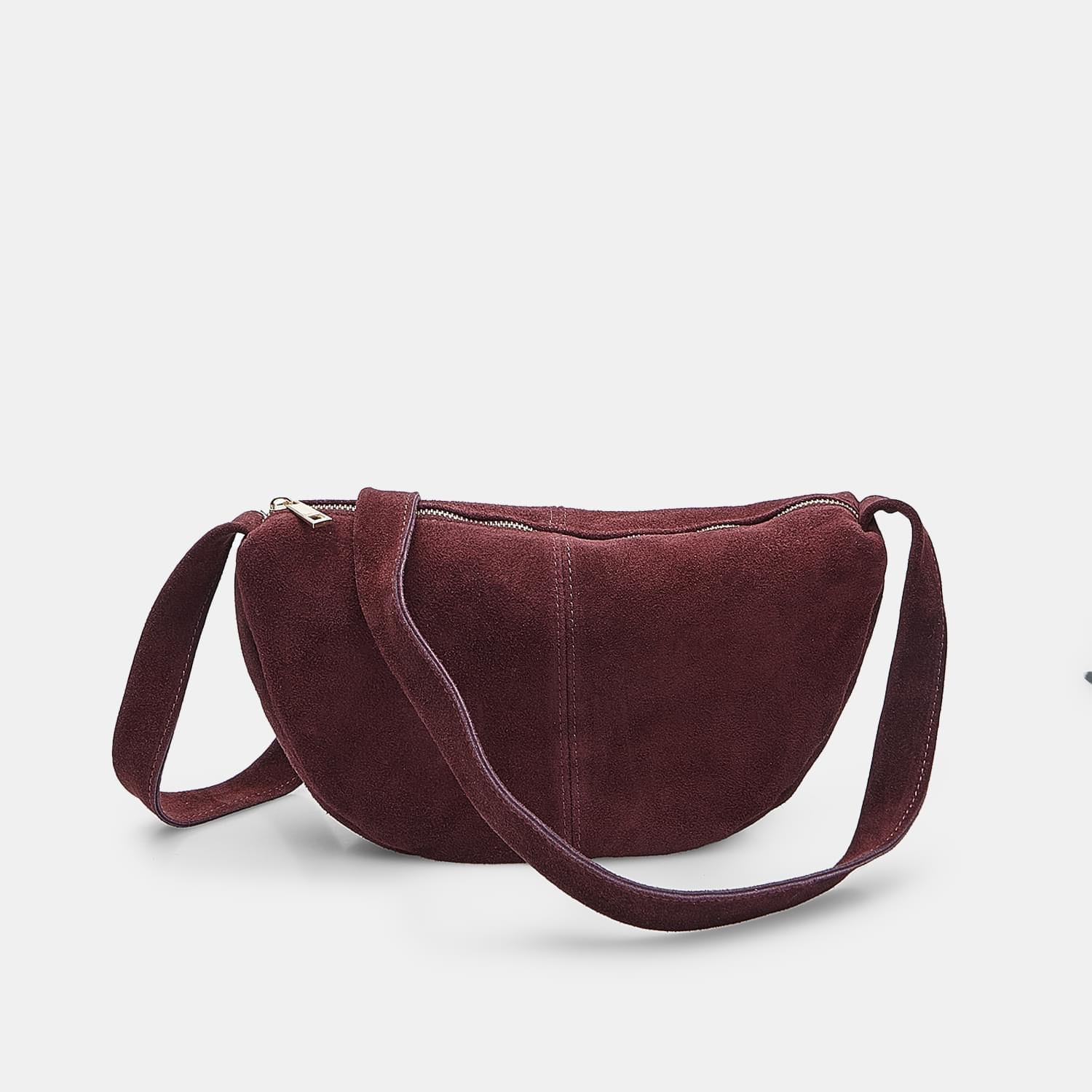 Borsa crossbody da donna in suede Bata