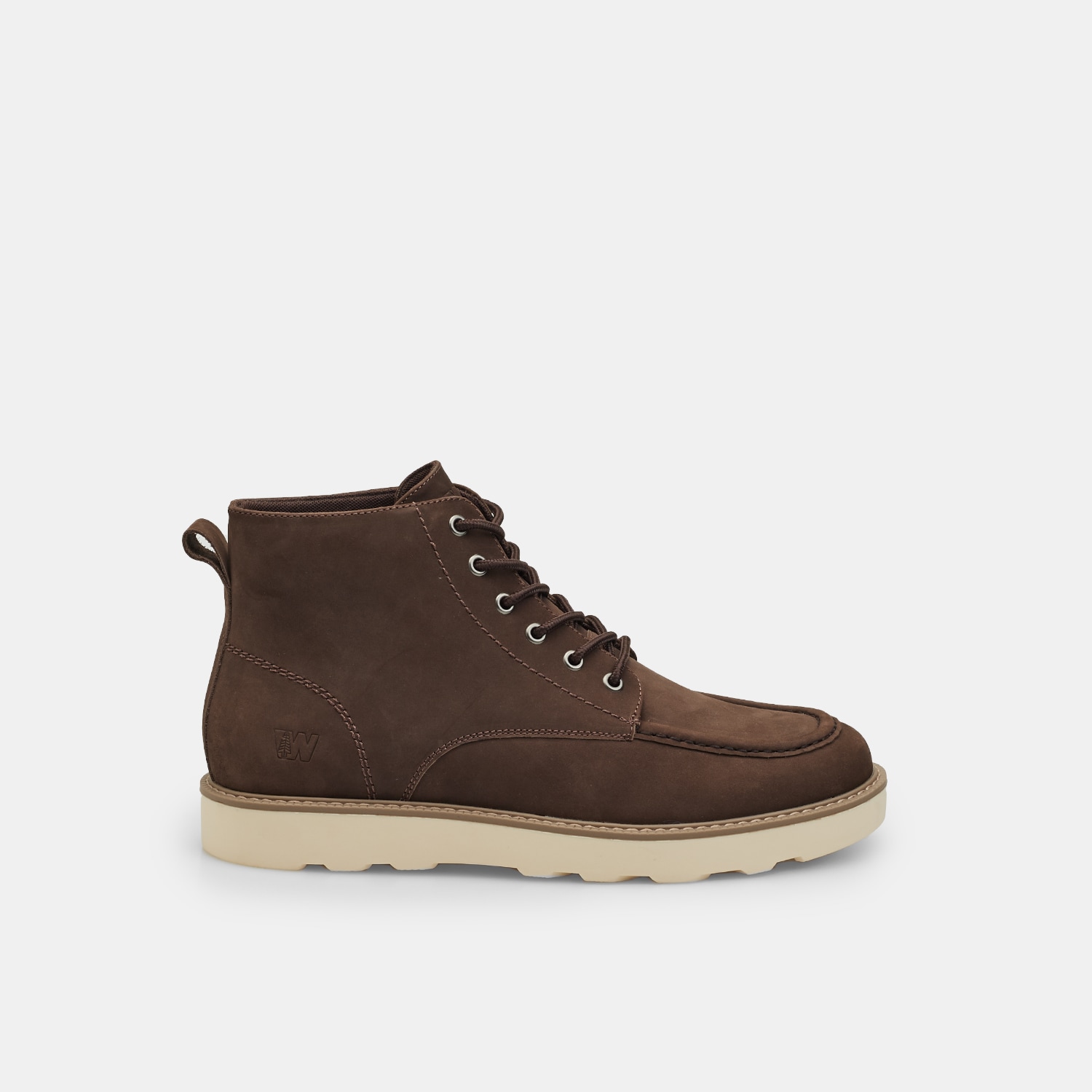 Scarponcino stringato mid in pelle da uomo Weinbrenner