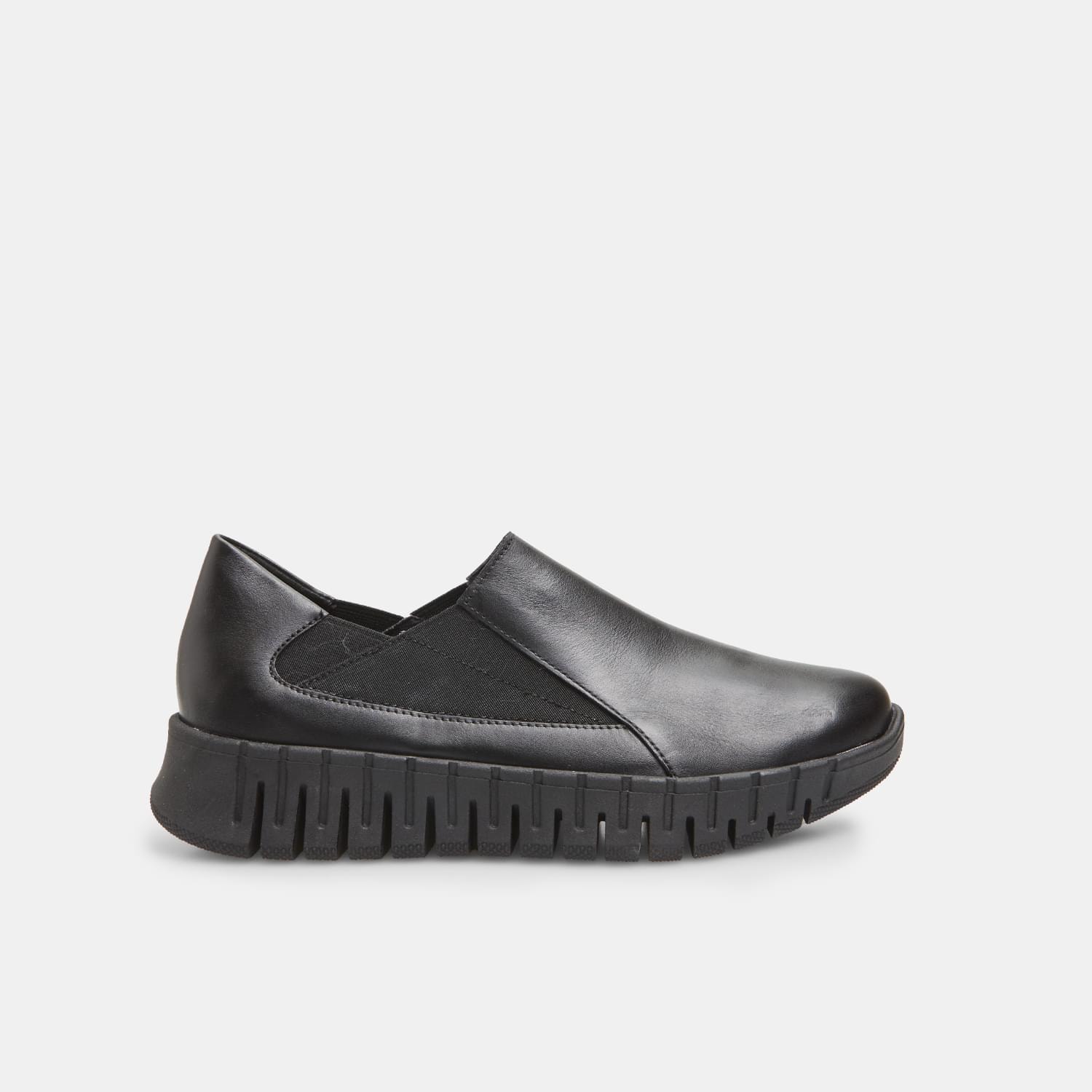 Scarpa laceless da donna in pelle