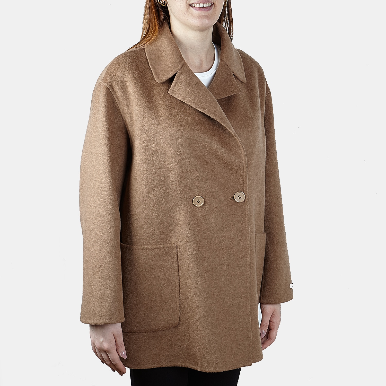 Cappotto da donna in lana qualità premium Bata