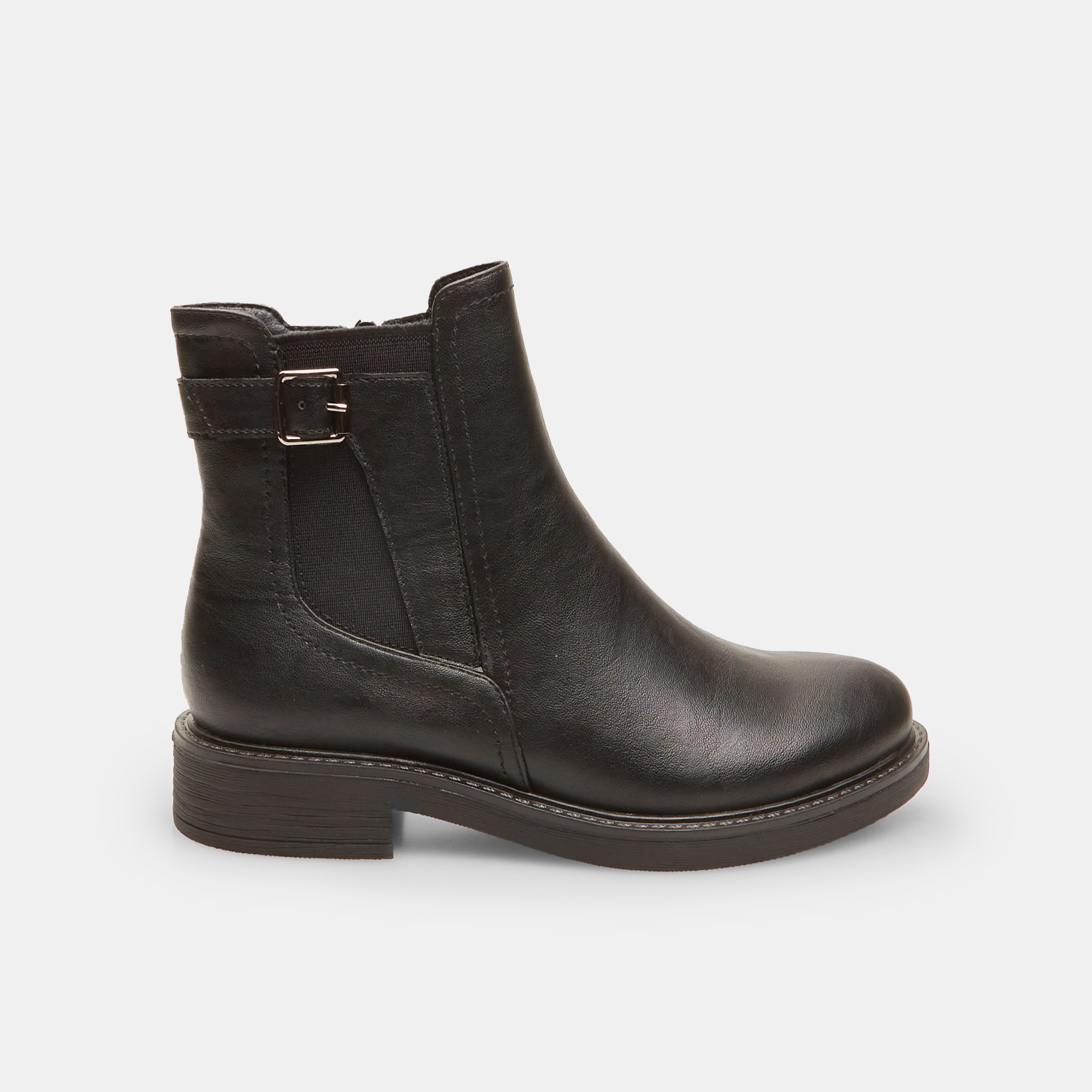 Chelsea boots da donna effetto pelle