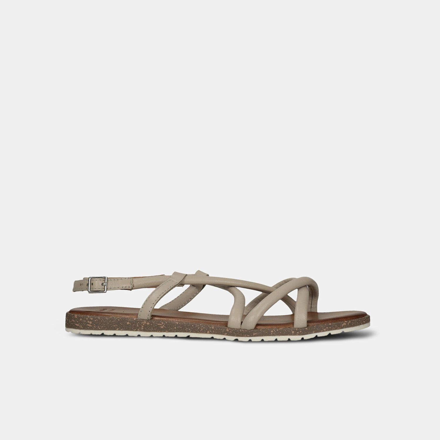 Sandali da donna in pelle