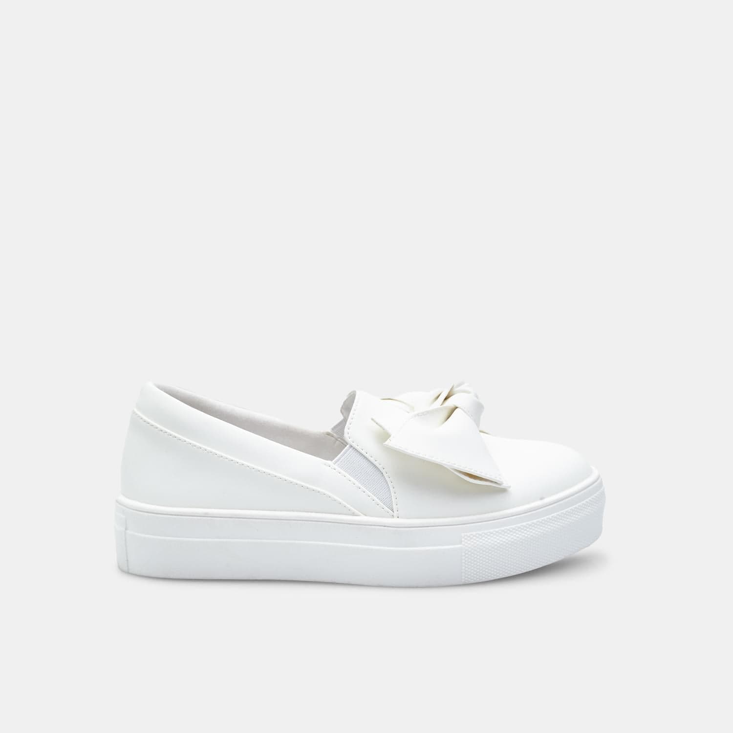 Sneaker slip on con ficco per bambine