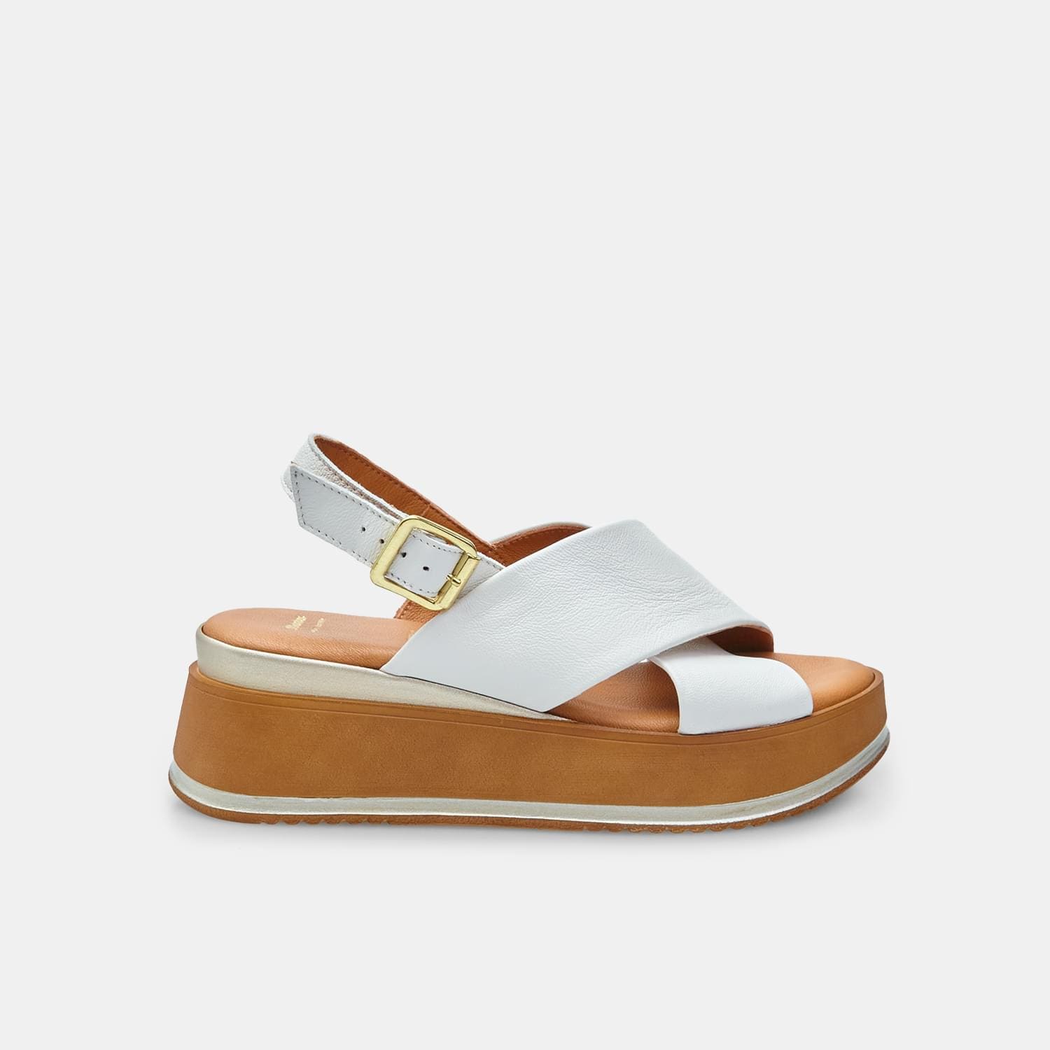 Sandali in pelle con platform da Donna BATA