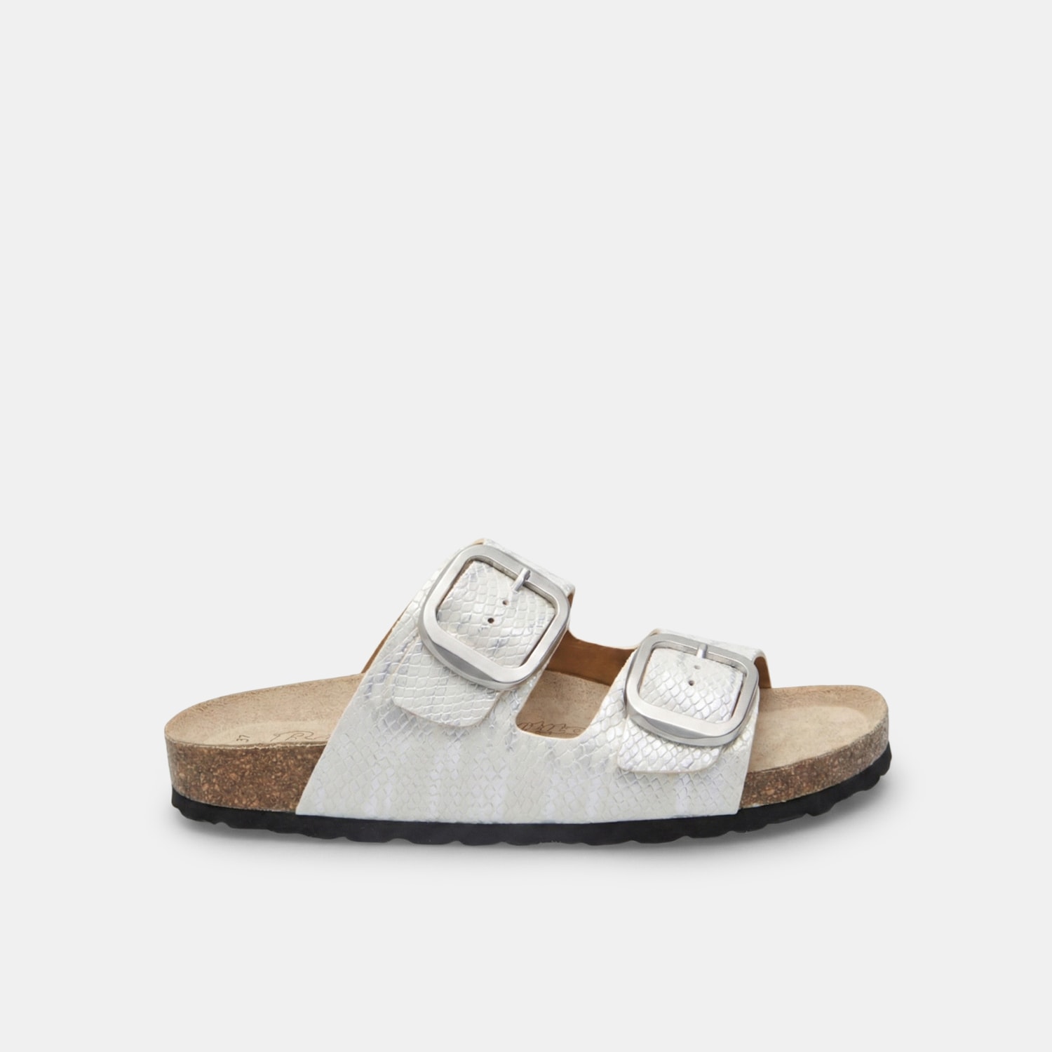 Sandalo Fussbett con doppia fascia con fibbia Bata