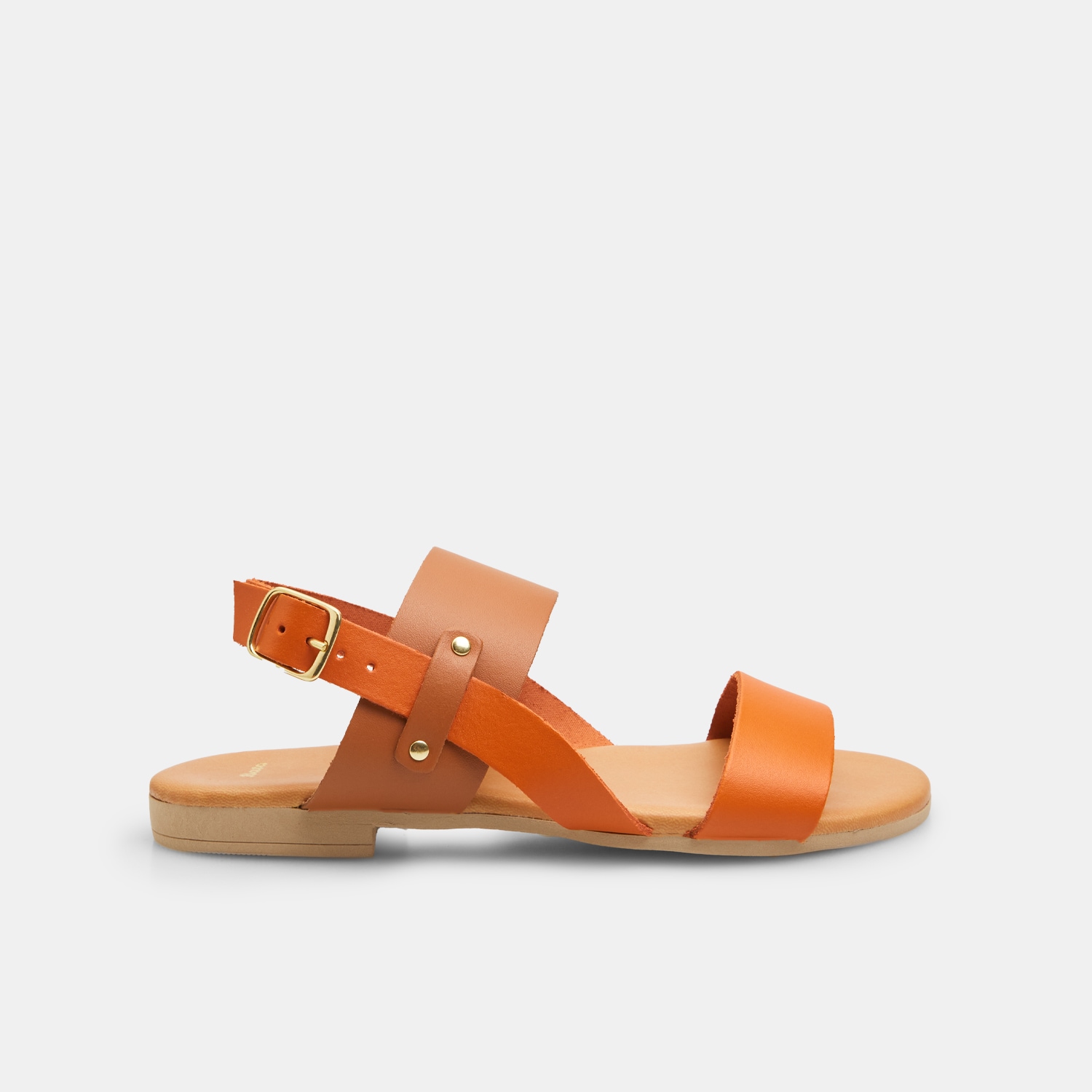 Sandalo da donna in pelle