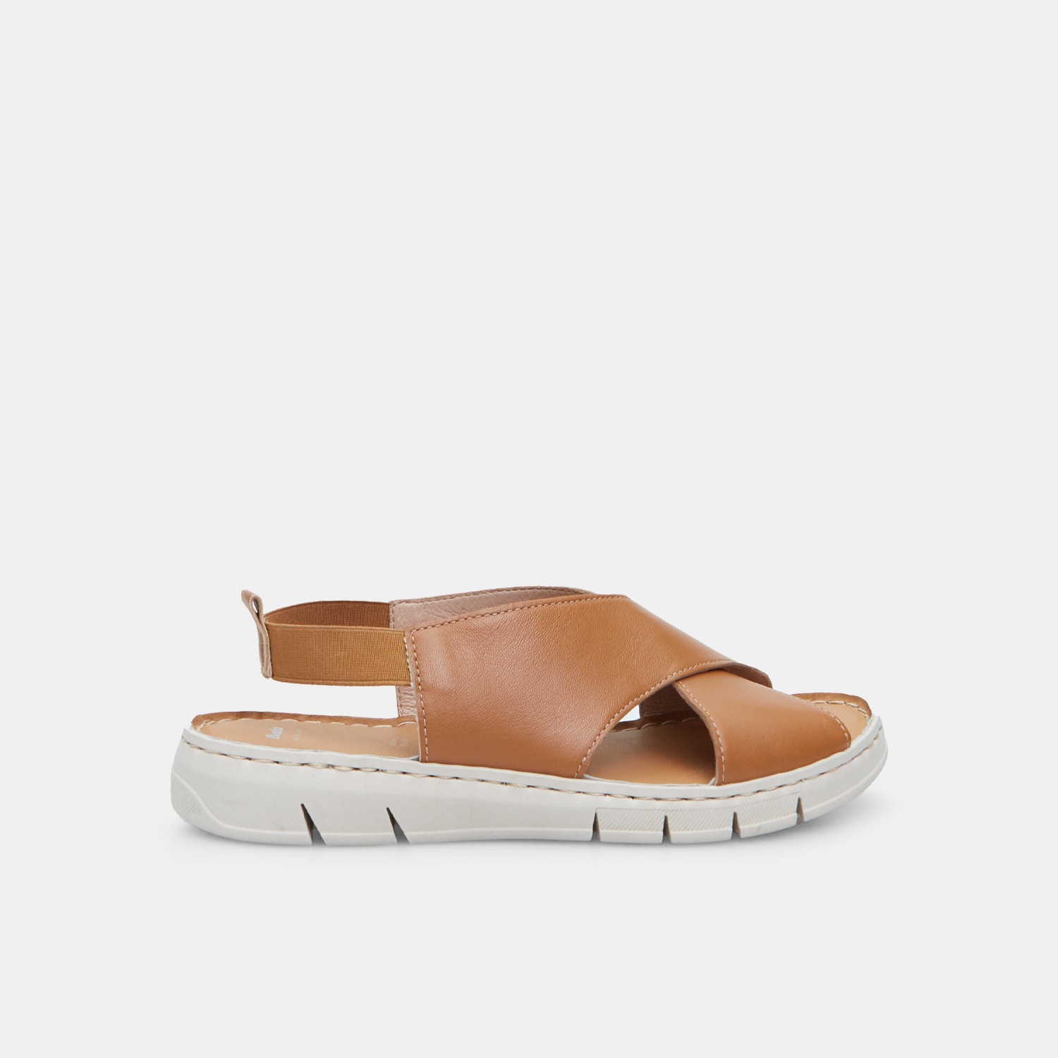 Sandalo da donna in pelle