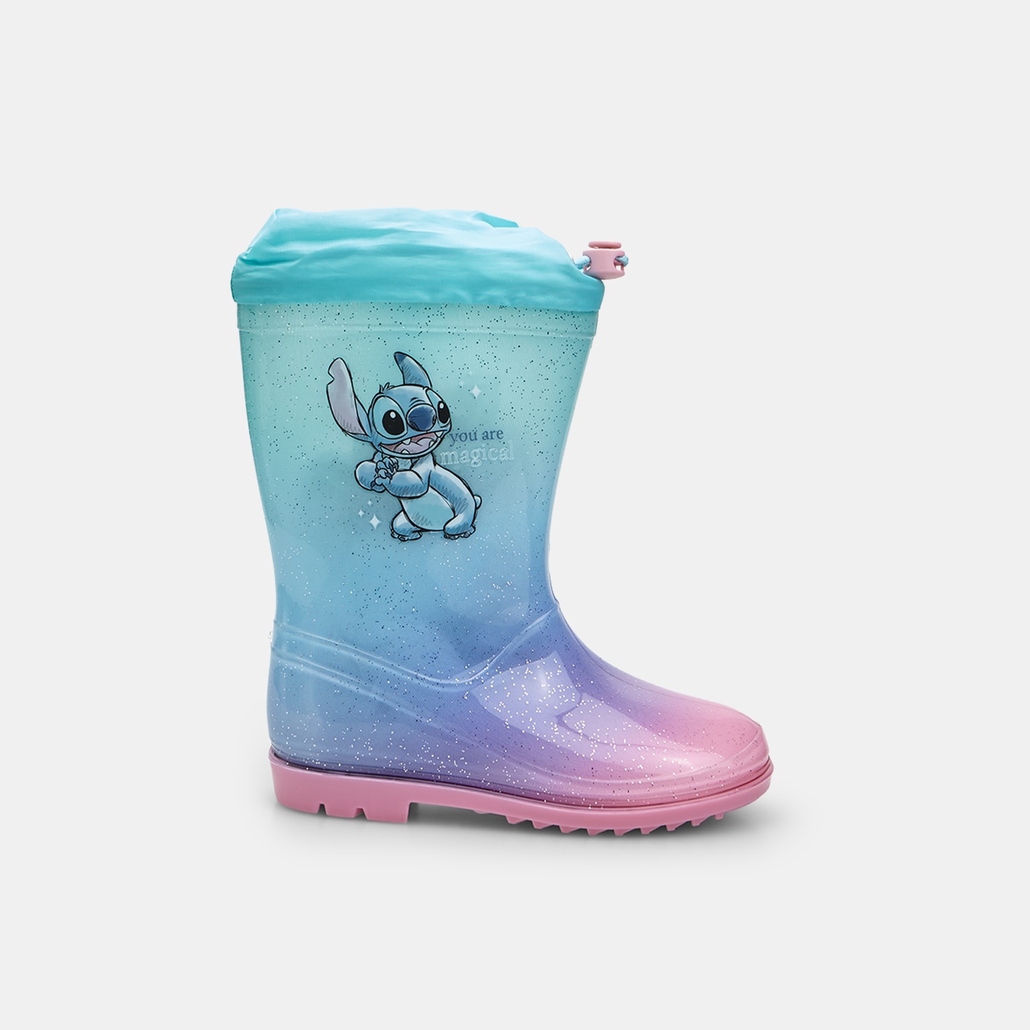 Stivaletto da pioggia da bambina Stitch