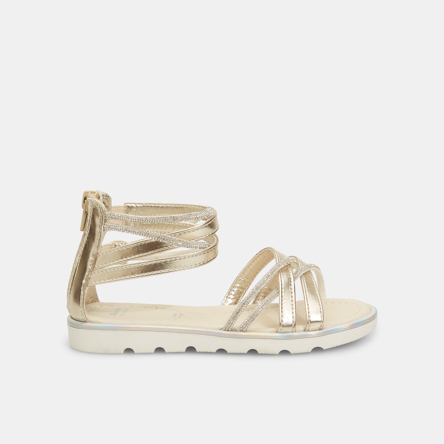 Sandalo da bambina con zip
