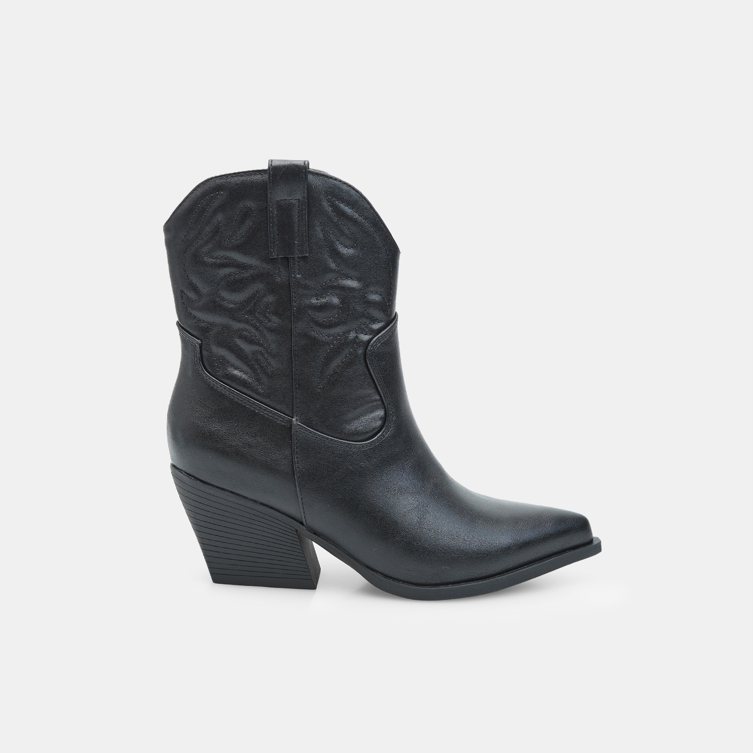 Stivaletto western da donna con tacco Bata
