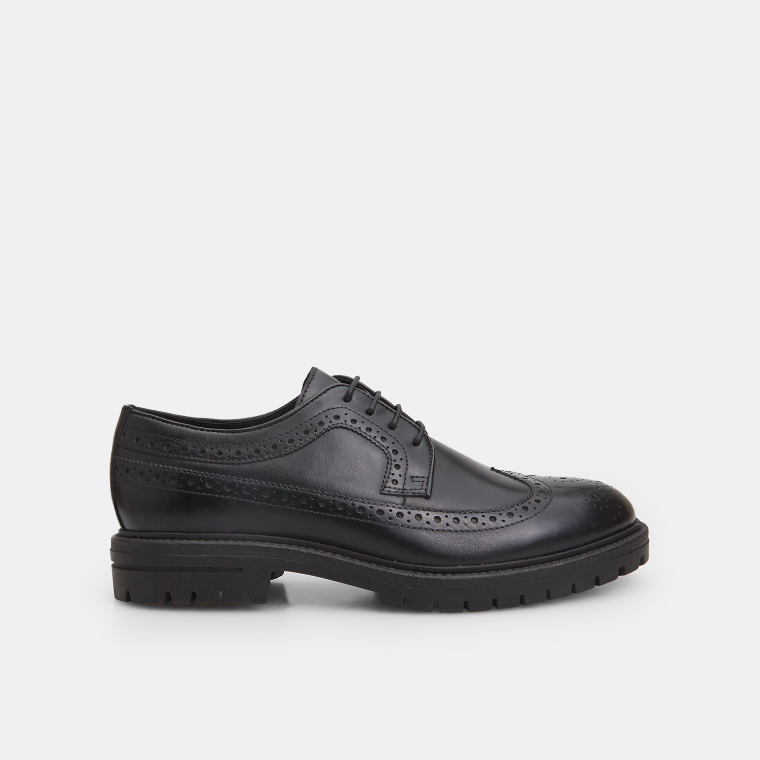 Stringate da uomo brogue in pelle