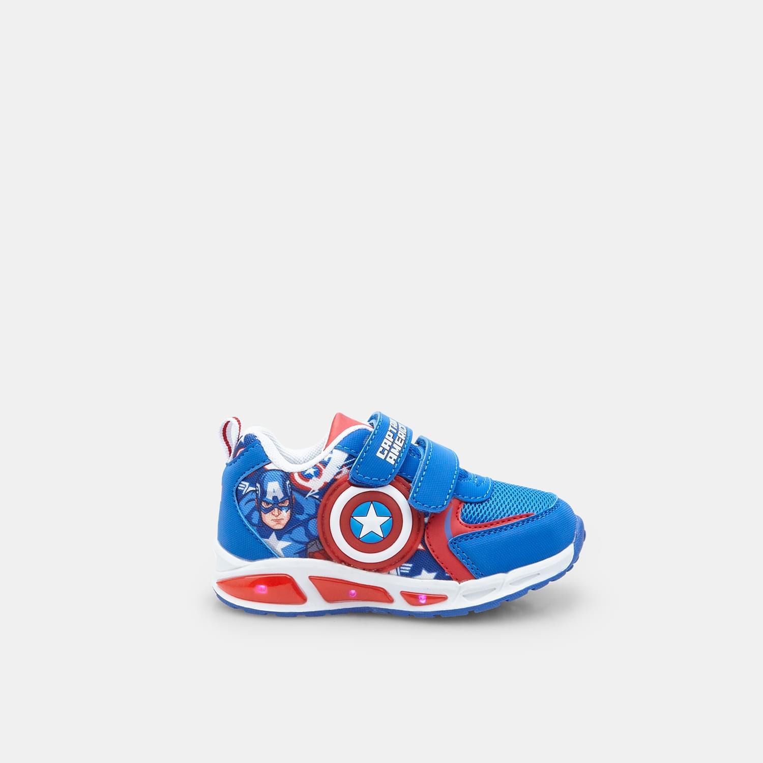 Sneaker Captain America per bambini con luci