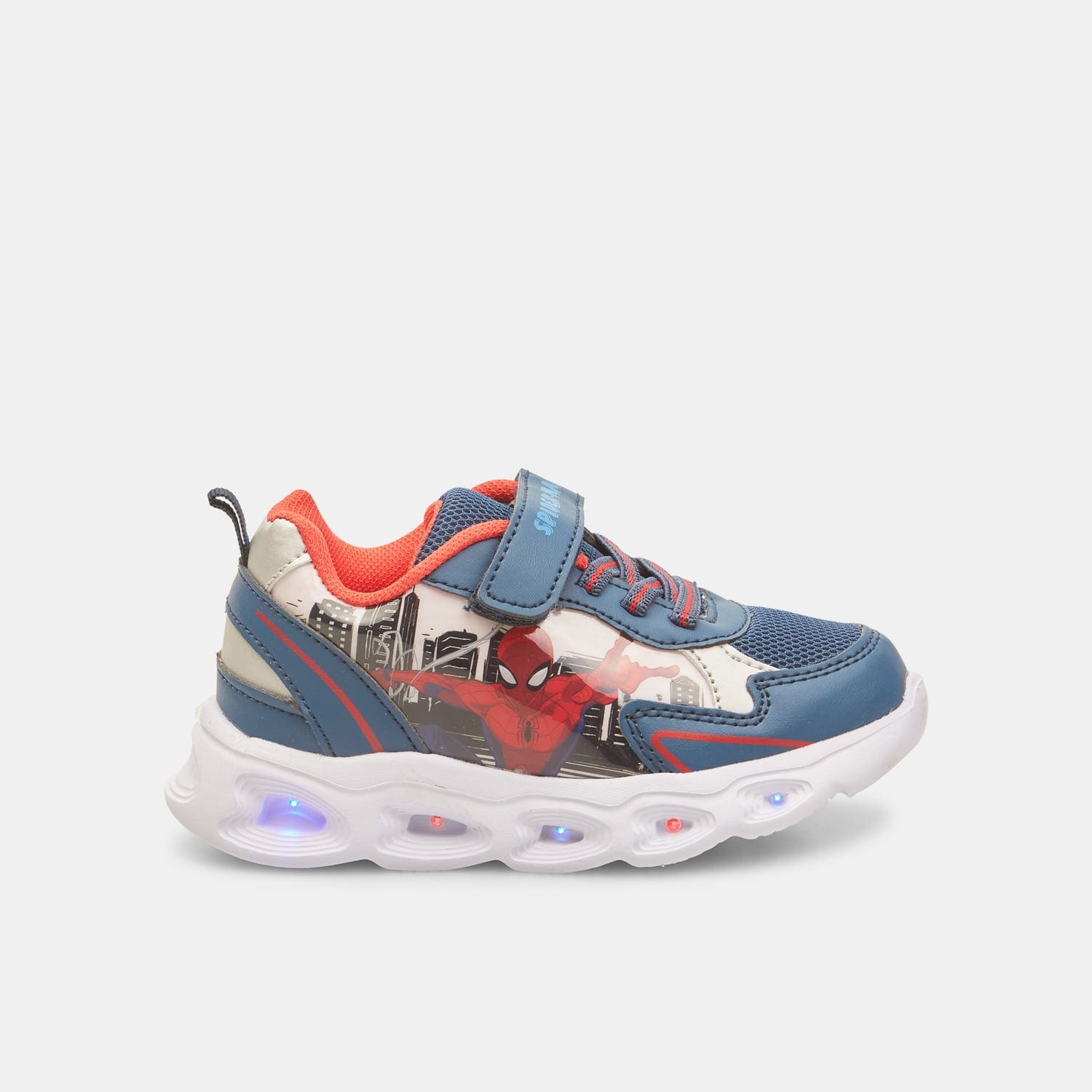 Sneaker da bambino Spiderman con luci
