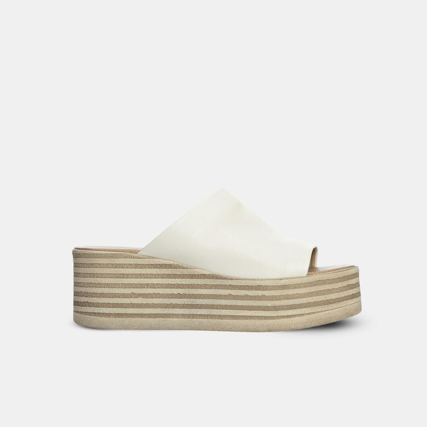 Mule da donna in pelle
