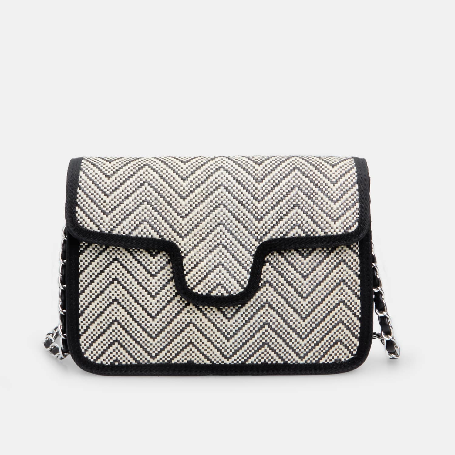 Crossbody da donna in rafia