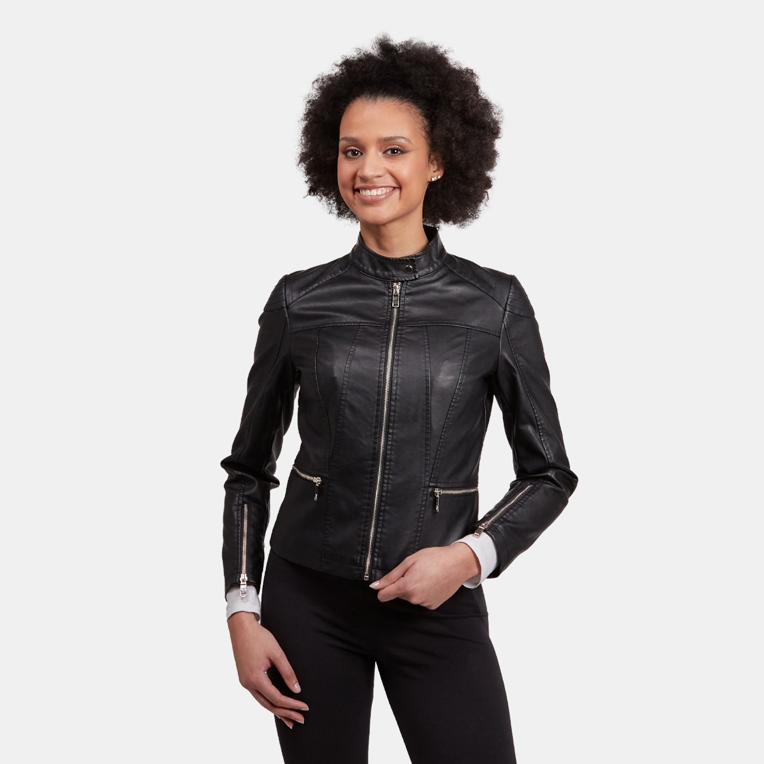 Giacca biker da donna